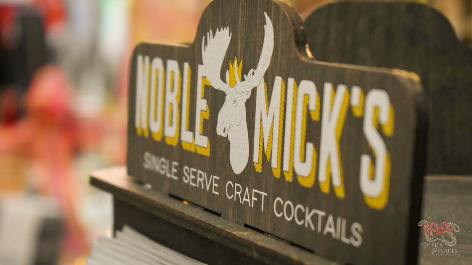 Wooden sign with the words