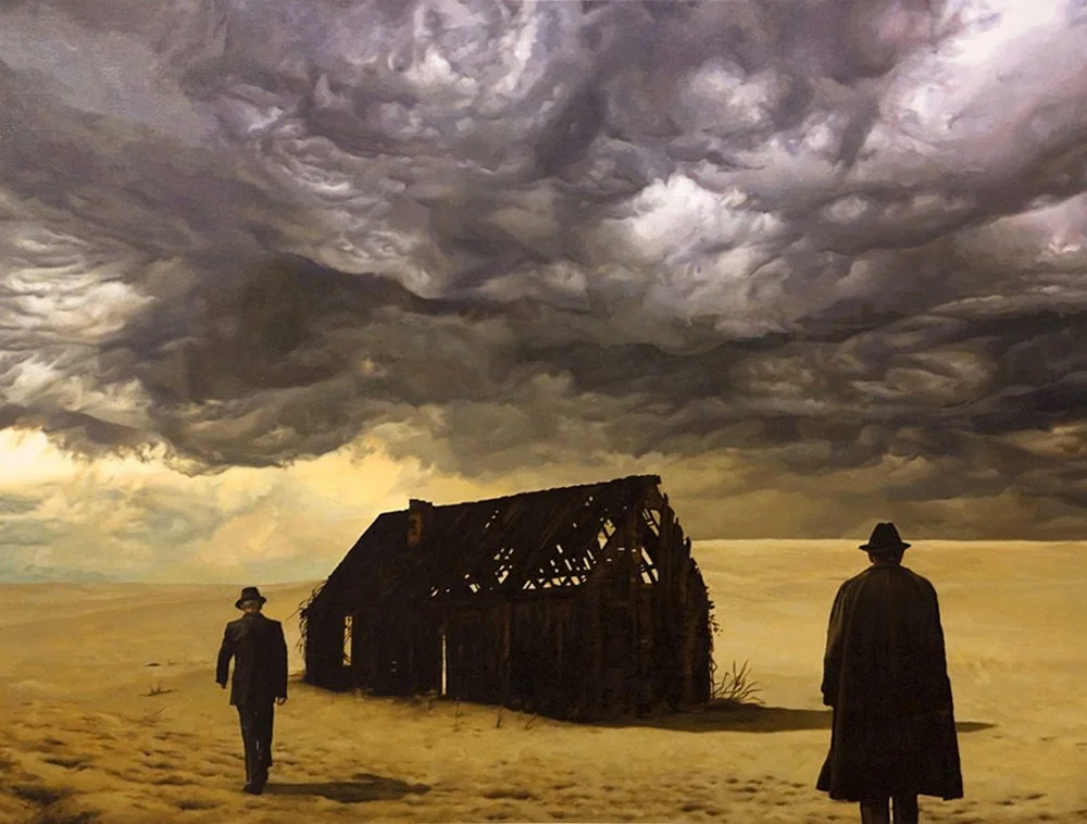 'Untitled' oil on canvas, 40" x 30" (2011)