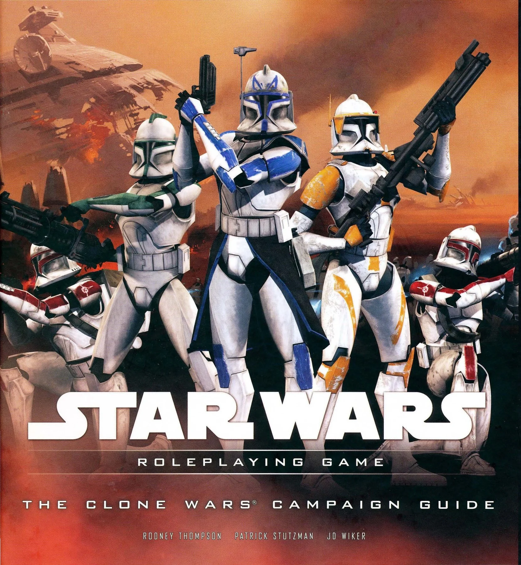Lead Designer. When I started working on this book, the CG animated Clone Wars series was still in production, so this book was written before the public had seen even a single episode of the show.  This book required a lot of close collaboration wit