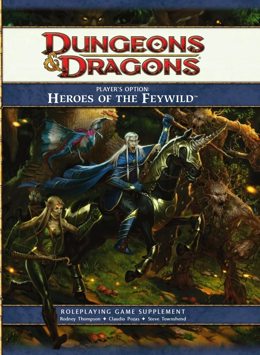 Lead Designer. This was my first project as full-fledged design lead for a Dungeons & Dragons product. It also turned out to be an extremely fun book to work on, and to this day I still consider myself friends with my co-designers on this one, even t