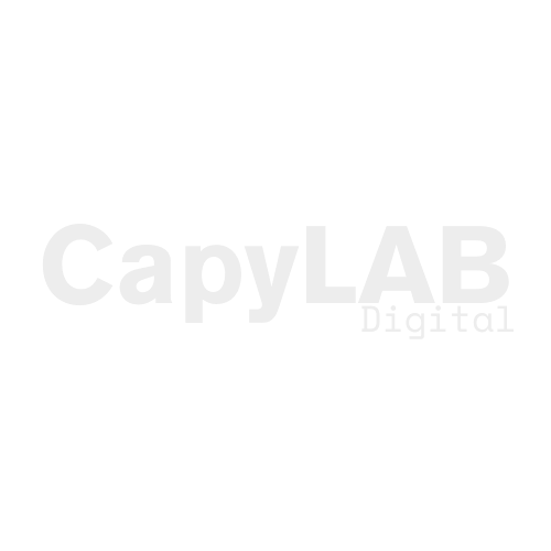 CapyLAB Digital logo in white