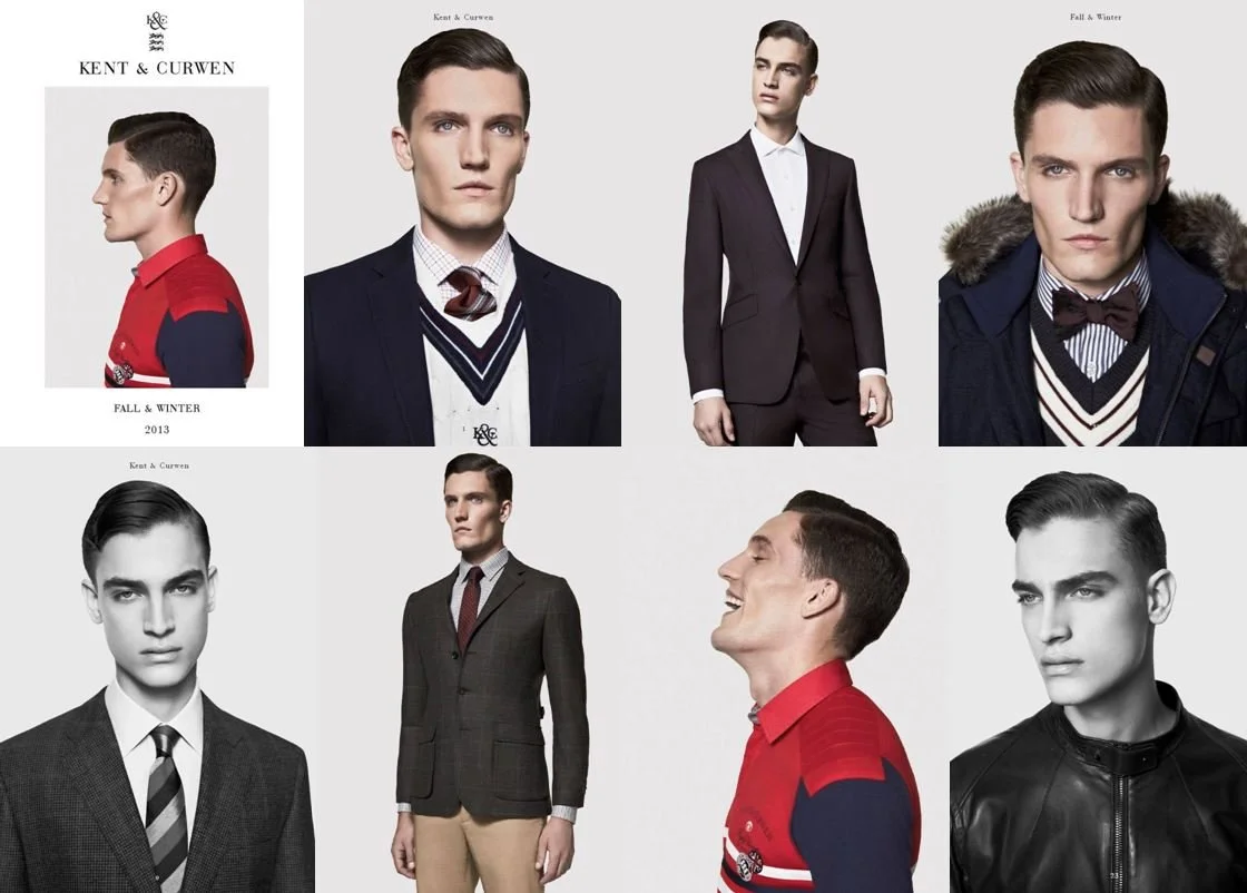 DIEGO MERINO SHOOTS KENT & CURWEN. 