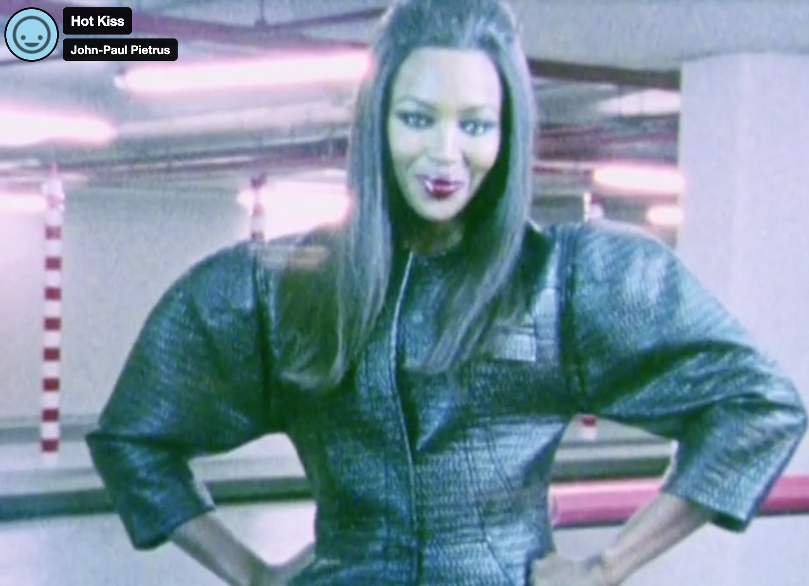 BEHIND THE SCENES WITH NAOMI CAMPBELL.