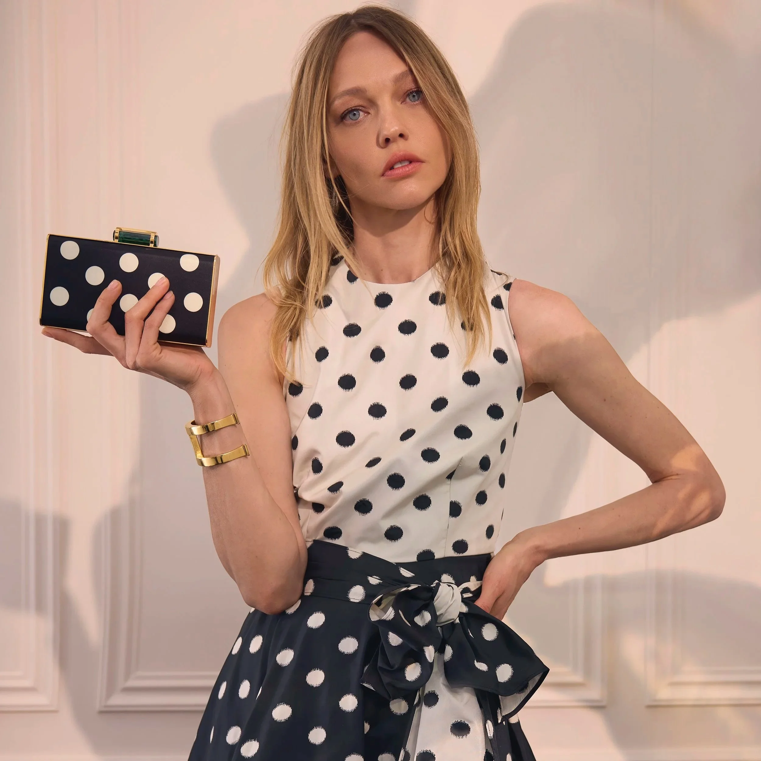 SASHA PIVOVAROVA FOR CAROLINA HERRERA