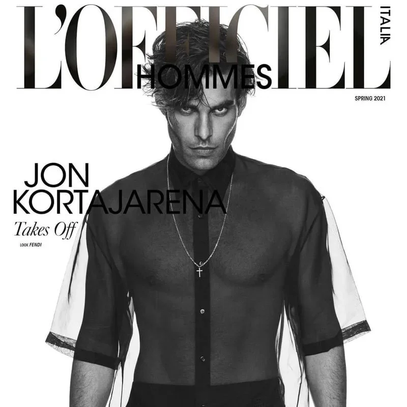 JON KORTAJARENA FOR L'OFFICIEL HOMMES