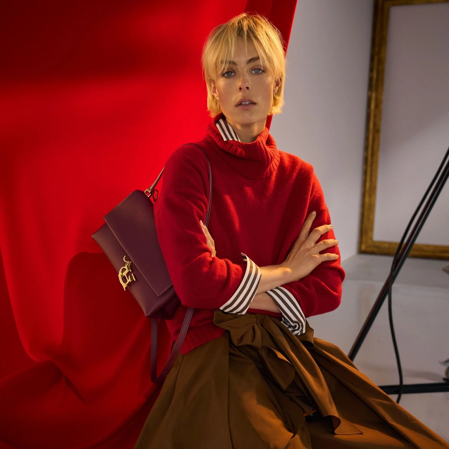 EDIE CAMPBELL FOR CAROLINA HERRERA