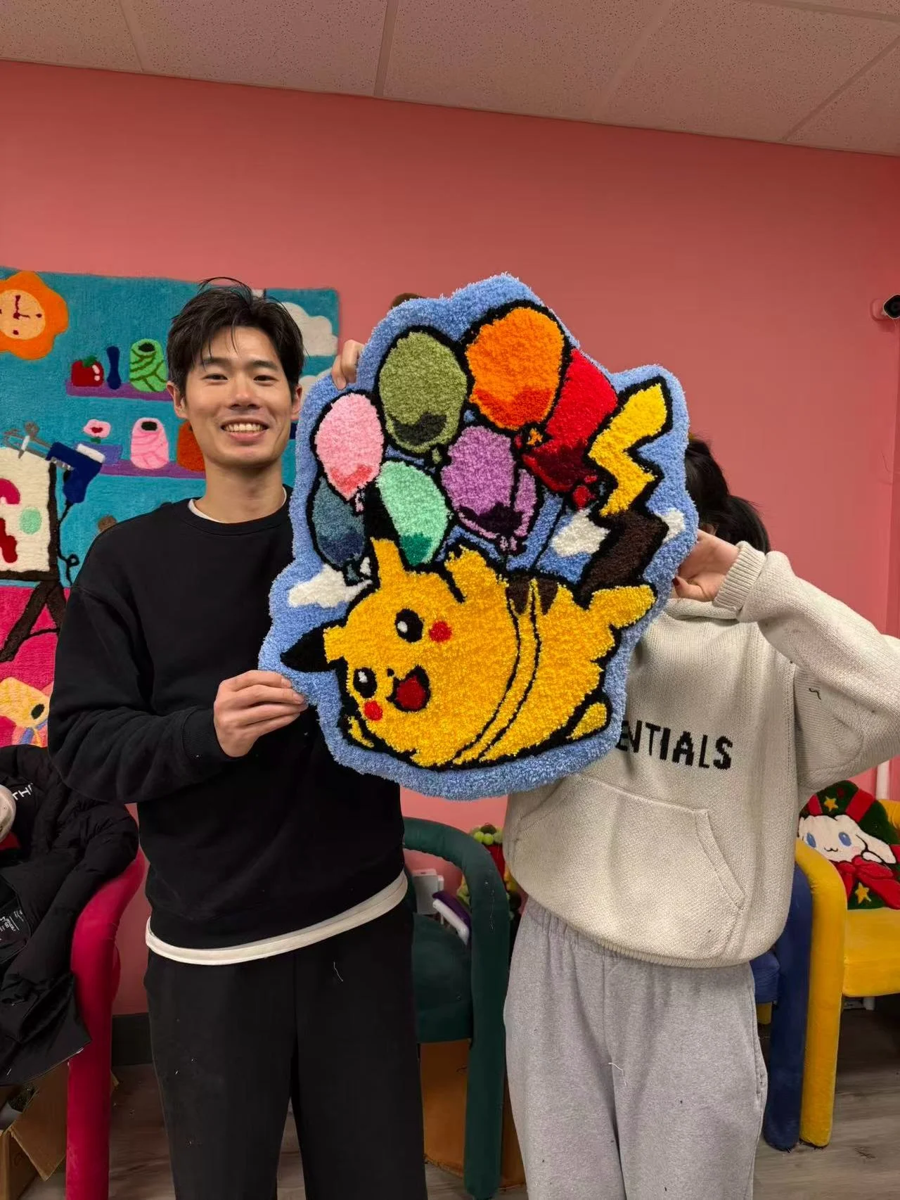 We love the energy and creativity that fills Banana Art Lab every single day 🍌✨
A fun, warm space where everyone is an artist and gets to create something truly special.
With tufting, the inspiration is endless &mdash; no two pieces are ever the sam