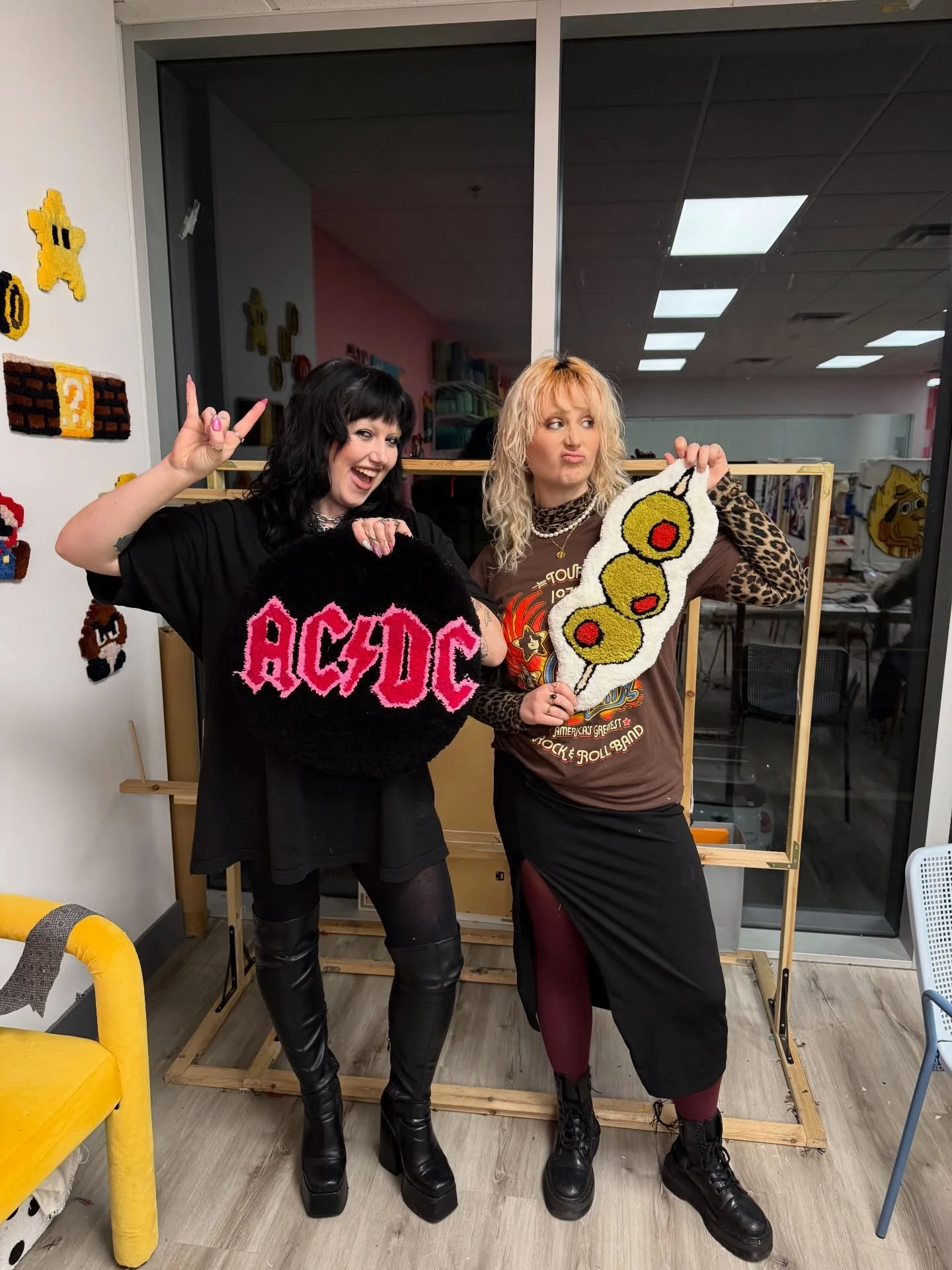 Creativity never stops here 🍌✨
There&rsquo;s rarely ever a repeat &mdash; every piece, every idea, every person is so unique and special in their own way. We love the tufting vibes, the energy, and the creativity that fills the lab every day 🧶💛

D