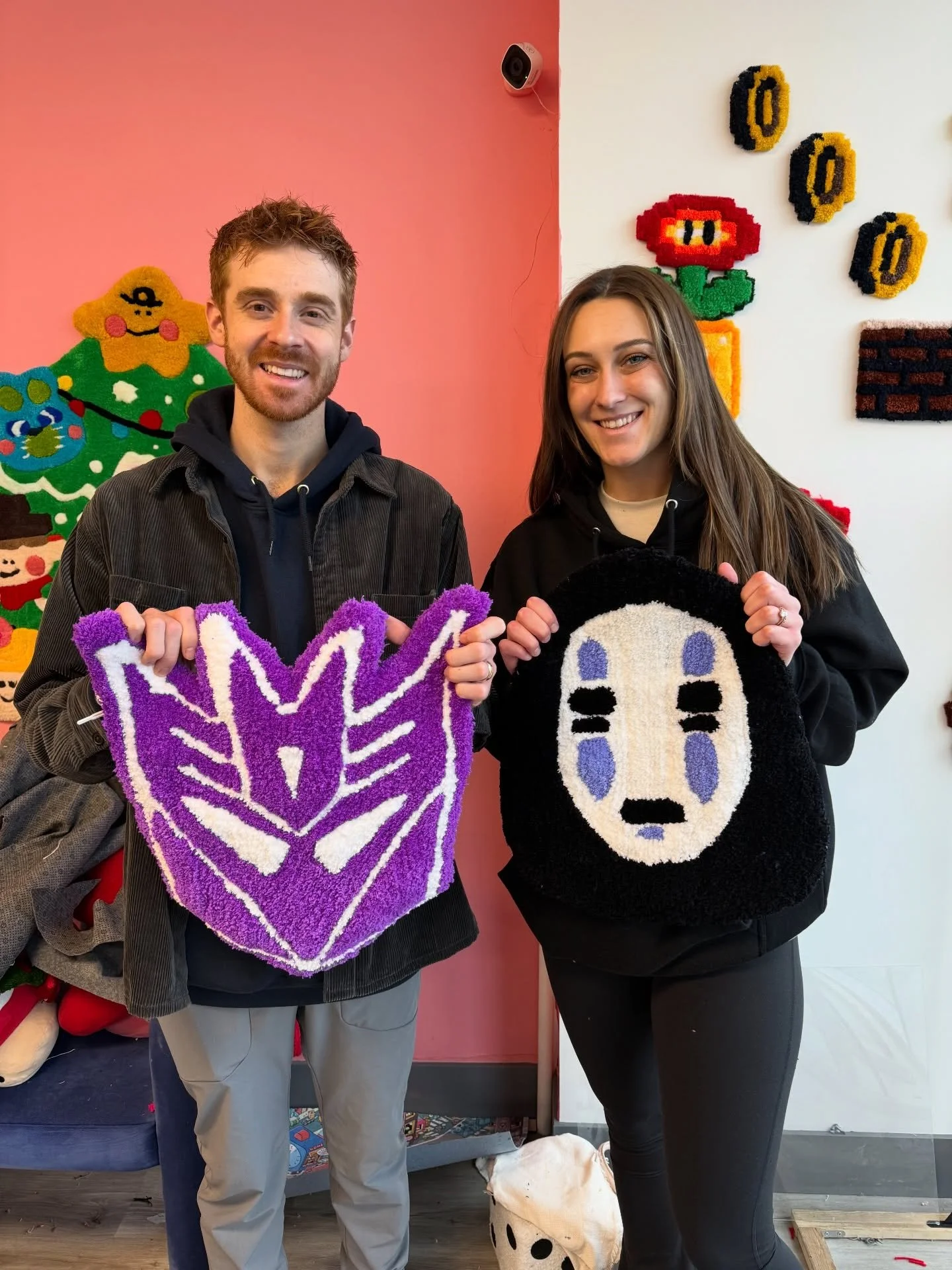 Some seriously amazing tufted pieces are being created here every single day 🧶✨
We love seeing everyone&rsquo;s creativity shine &mdash; every design tells a different story and we&rsquo;re here for all of it 💛
Come create, experiment, and make som