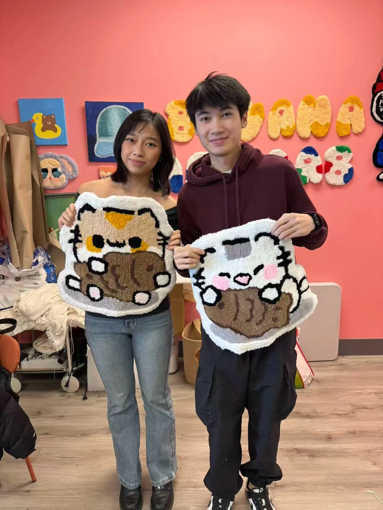 March has been off to such a great start 🌸✨ We&rsquo;ve been loving all the amazing tufting ideas everyone has been bringing in lately! From cute characters 🐻 to florals 🌼 and totally original designs 🎨 &mdash; every piece has been so creative an