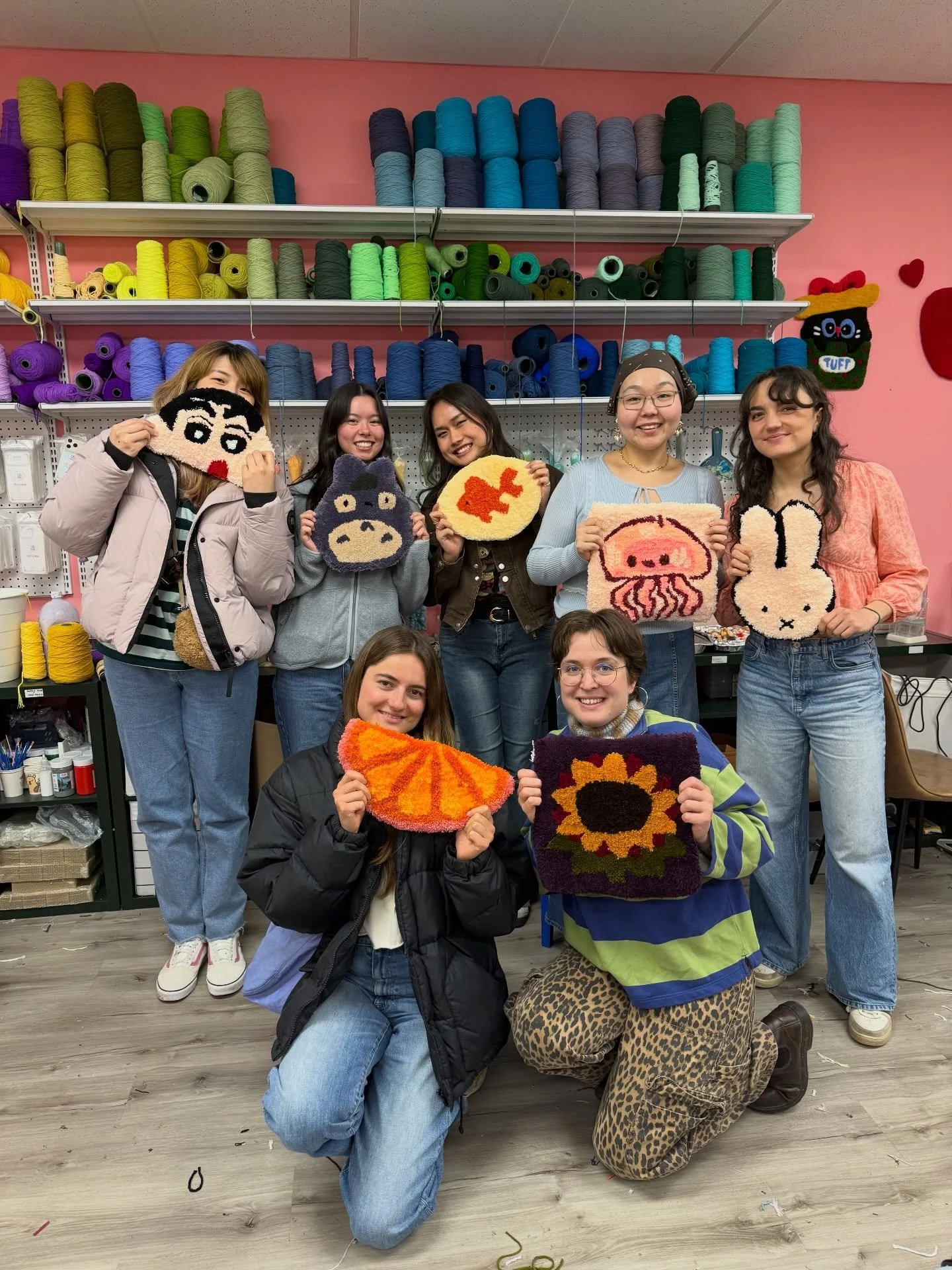 Absolutely loving the vibes this month 💖✨ 
So many smiles, so many memories 🥹 

We&rsquo;ve hosted tons of birthday parties 🎂, work team building events 🤝, and welcomed visitors from all around the world 🌍 

No experience needed for tufting &mda