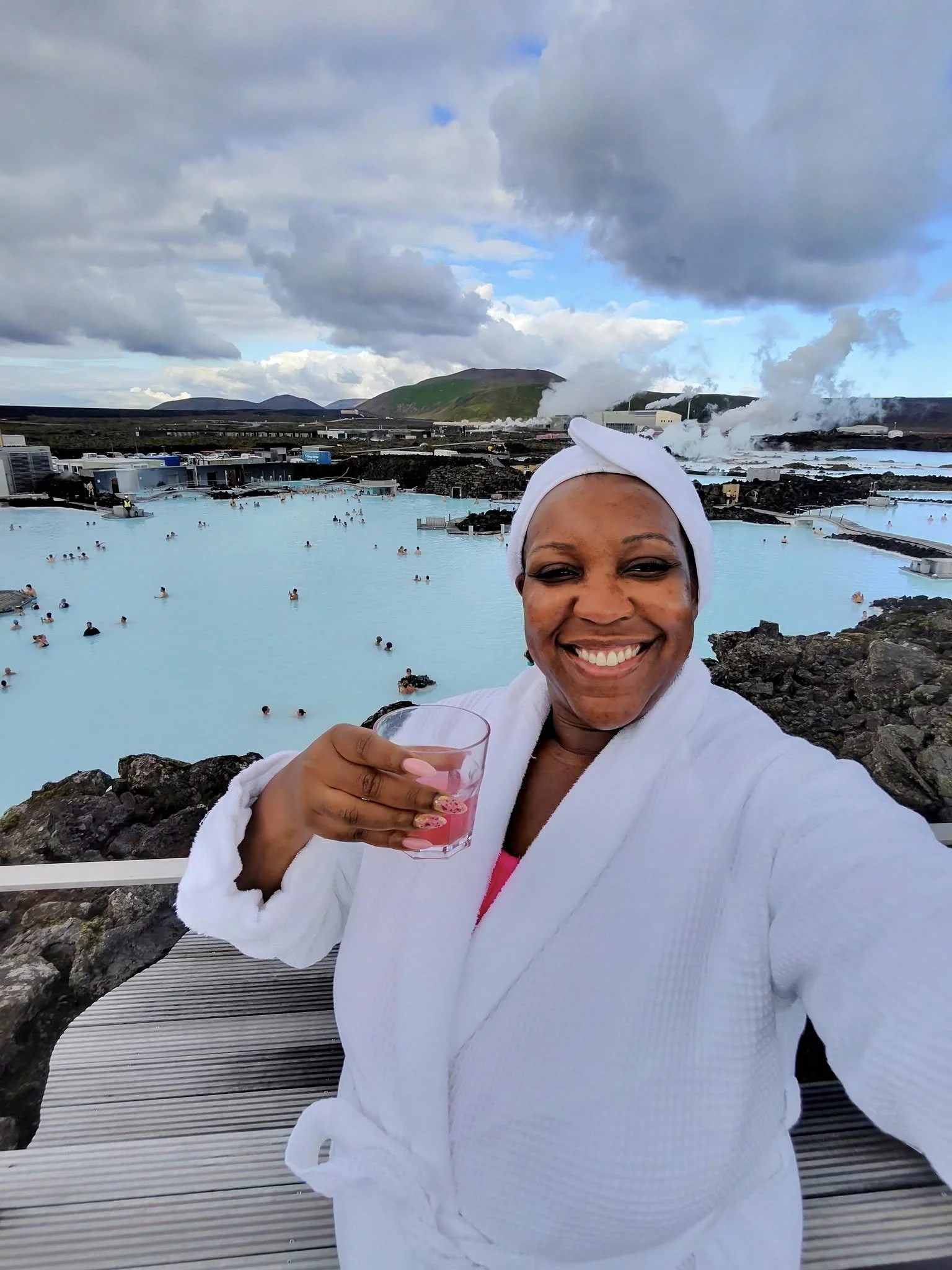Overlooking the Blue Lagoon