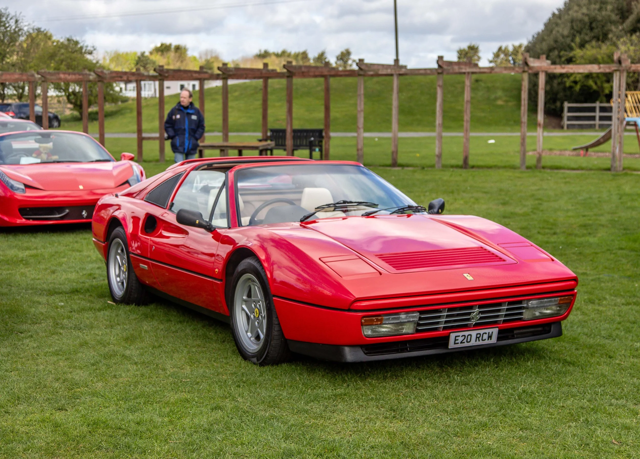 Ferrari Skirlington car show
