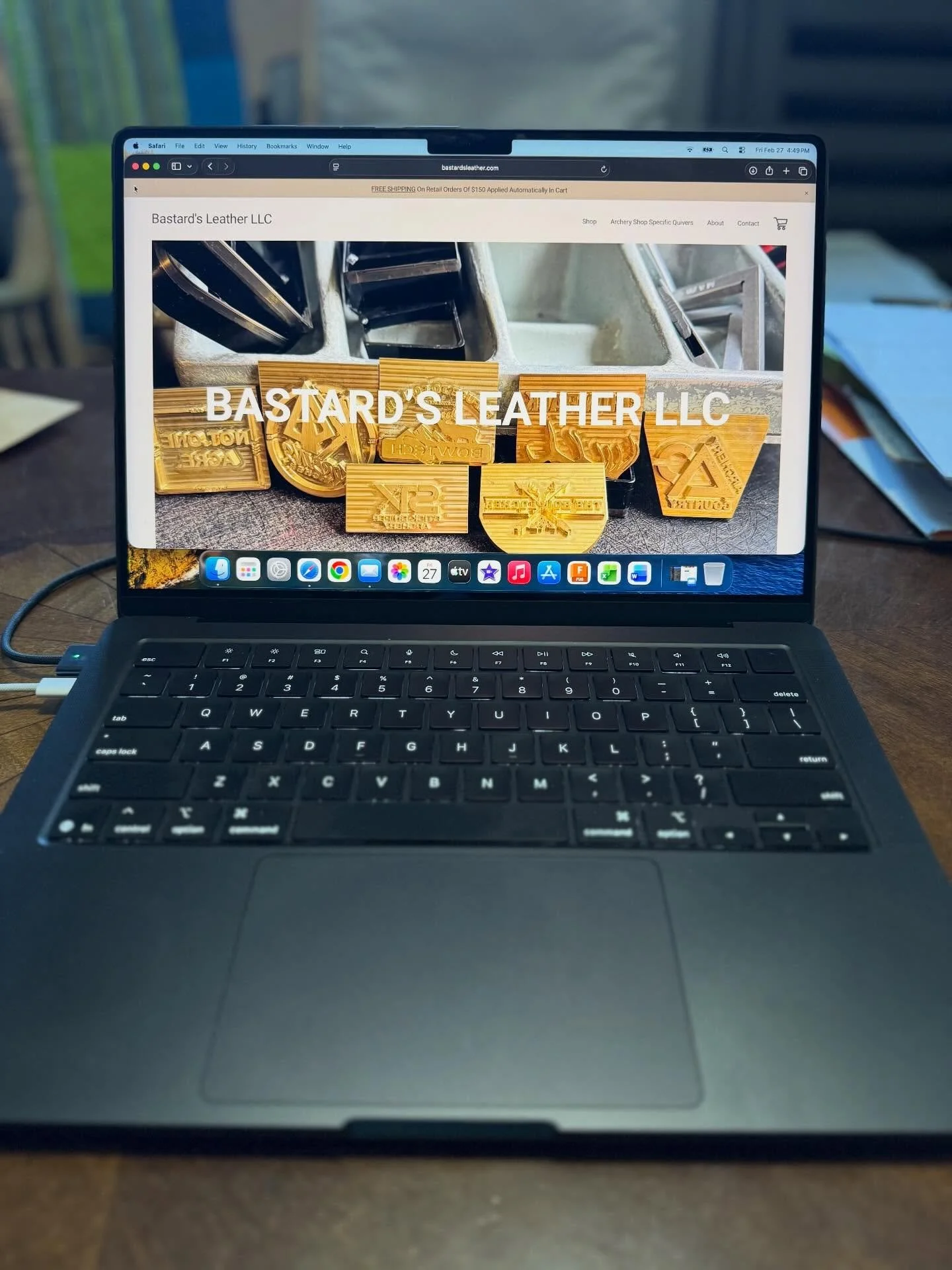 Bastard&rsquo;s Leather website is live! Link will be in Bio. Please go check it out, break it, find the issues and let me know lol. Super grateful for everyone&rsquo;s support. If there is an archery shop specific pocket quiver you are looking for p