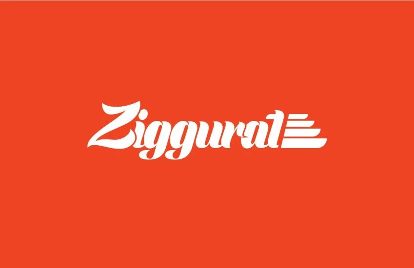 Red background with the white Zigzag logo in the center.