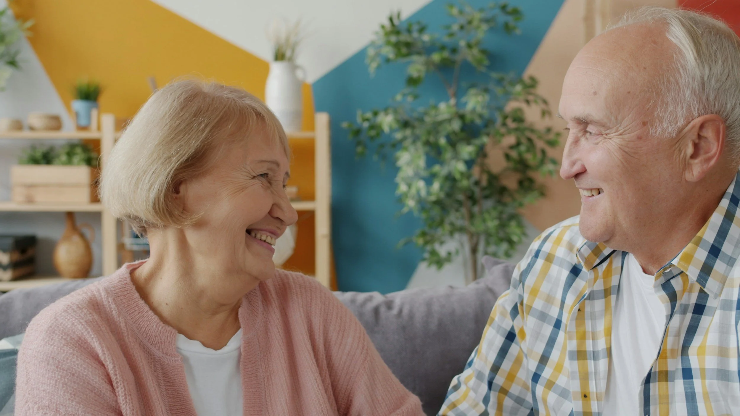 happy elderly couple blessed assurance senior care