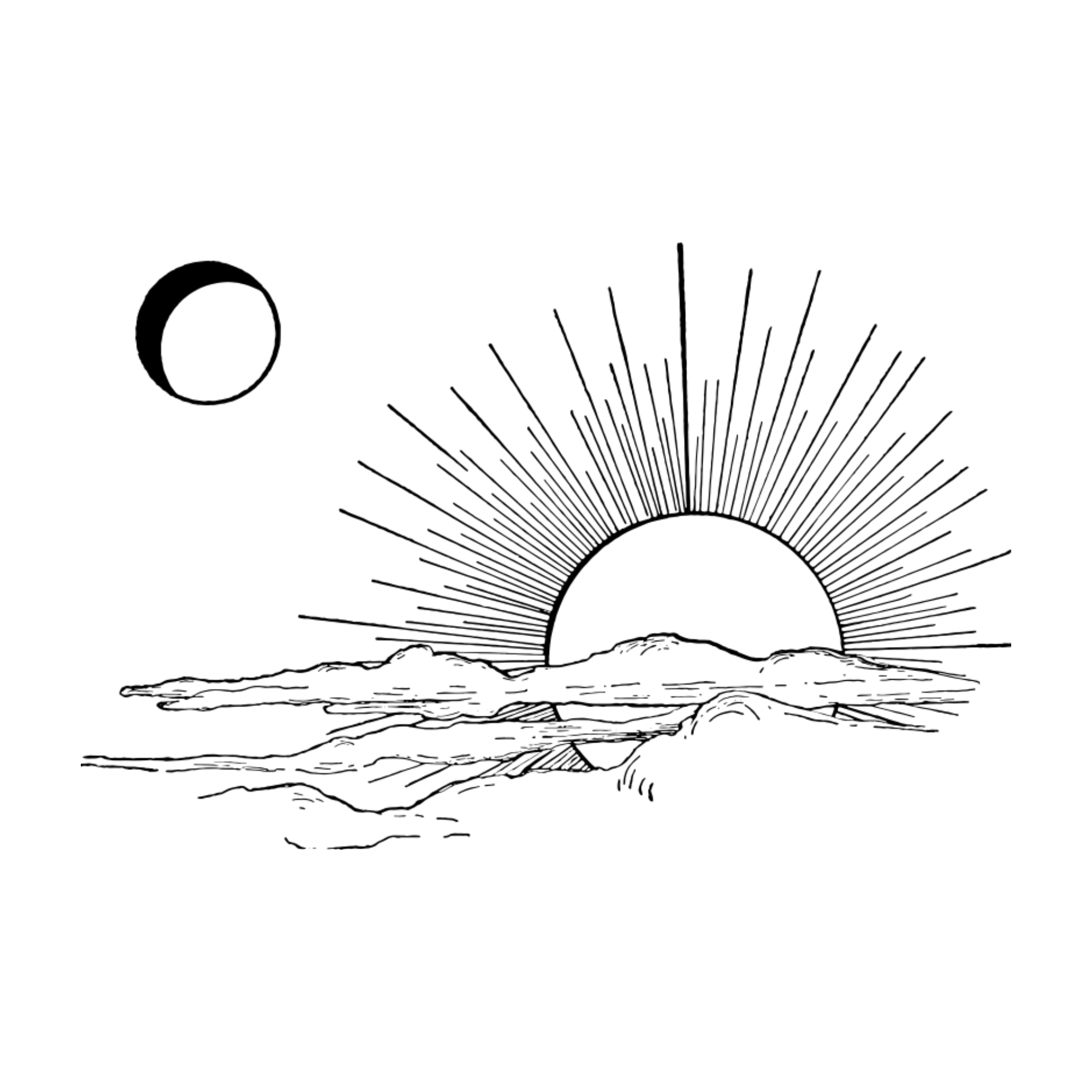 Sun and Moon Icon