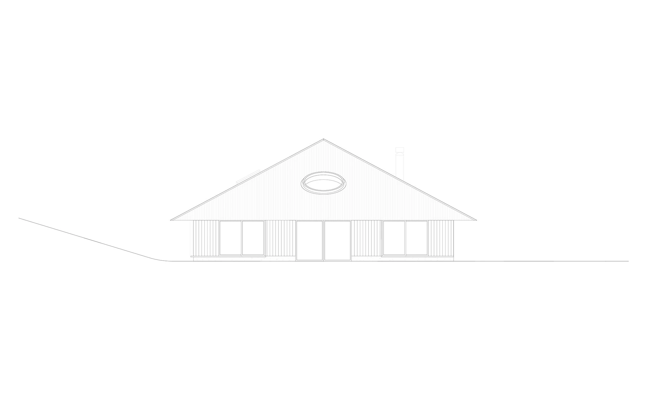 Keshaw McArthur_Openfield House_Elevation_1_North Closed_White_Small 1 to 200.jpg