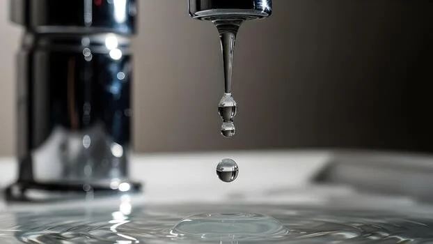a-chrome-faucet-drips-water-with-a-single-drop-about-to-hit-the-waters-surface-photo.jpg