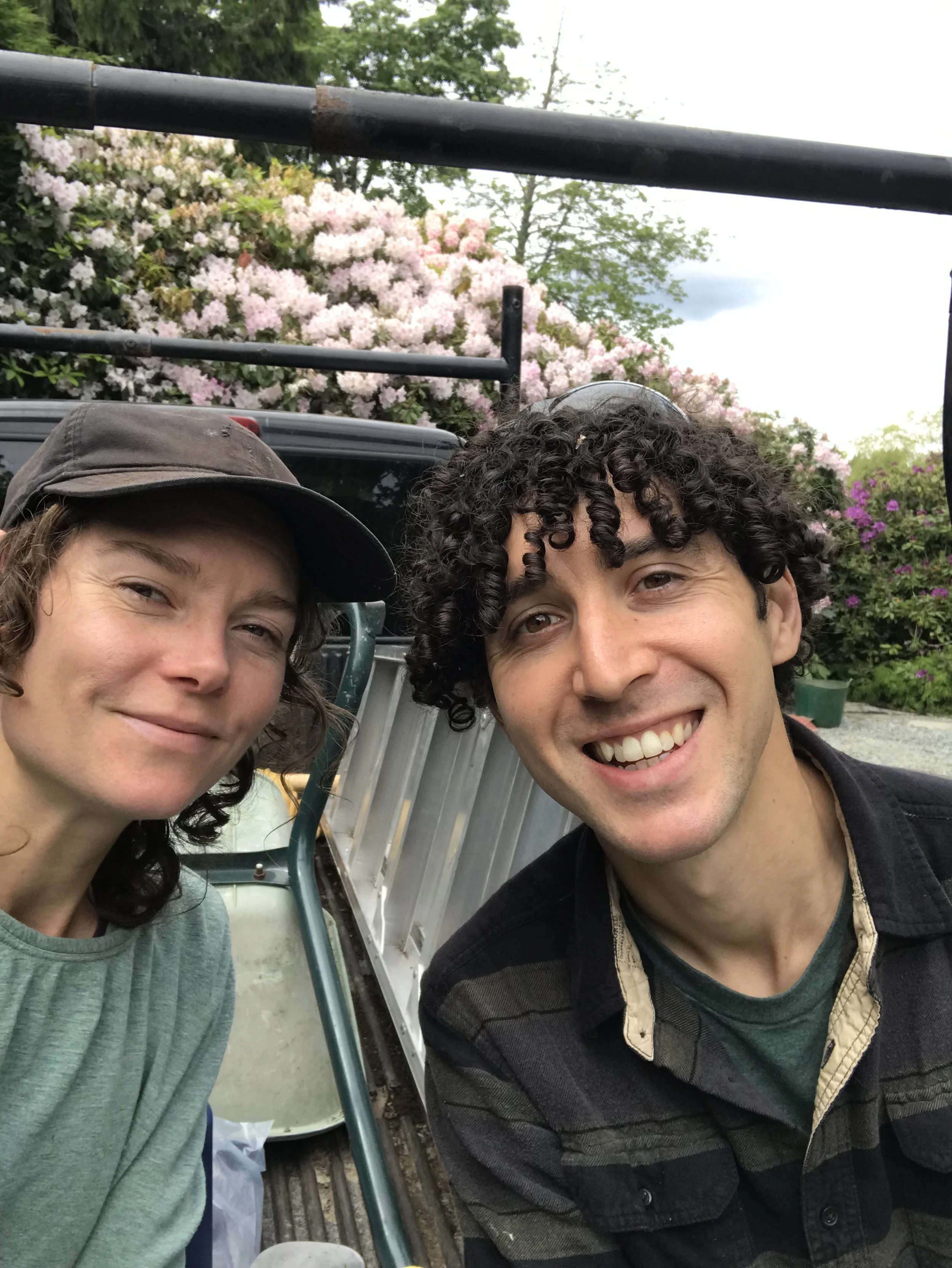 Owner Laura and Partner Luca