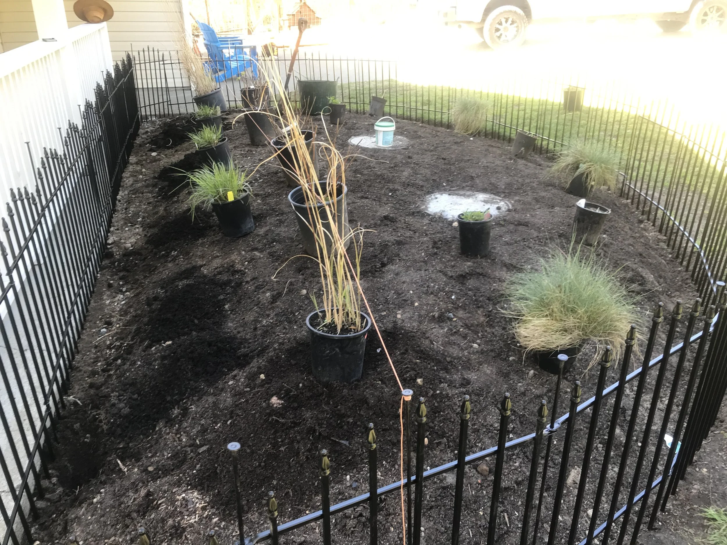 Julia's front garden - PLANTING! May 2026