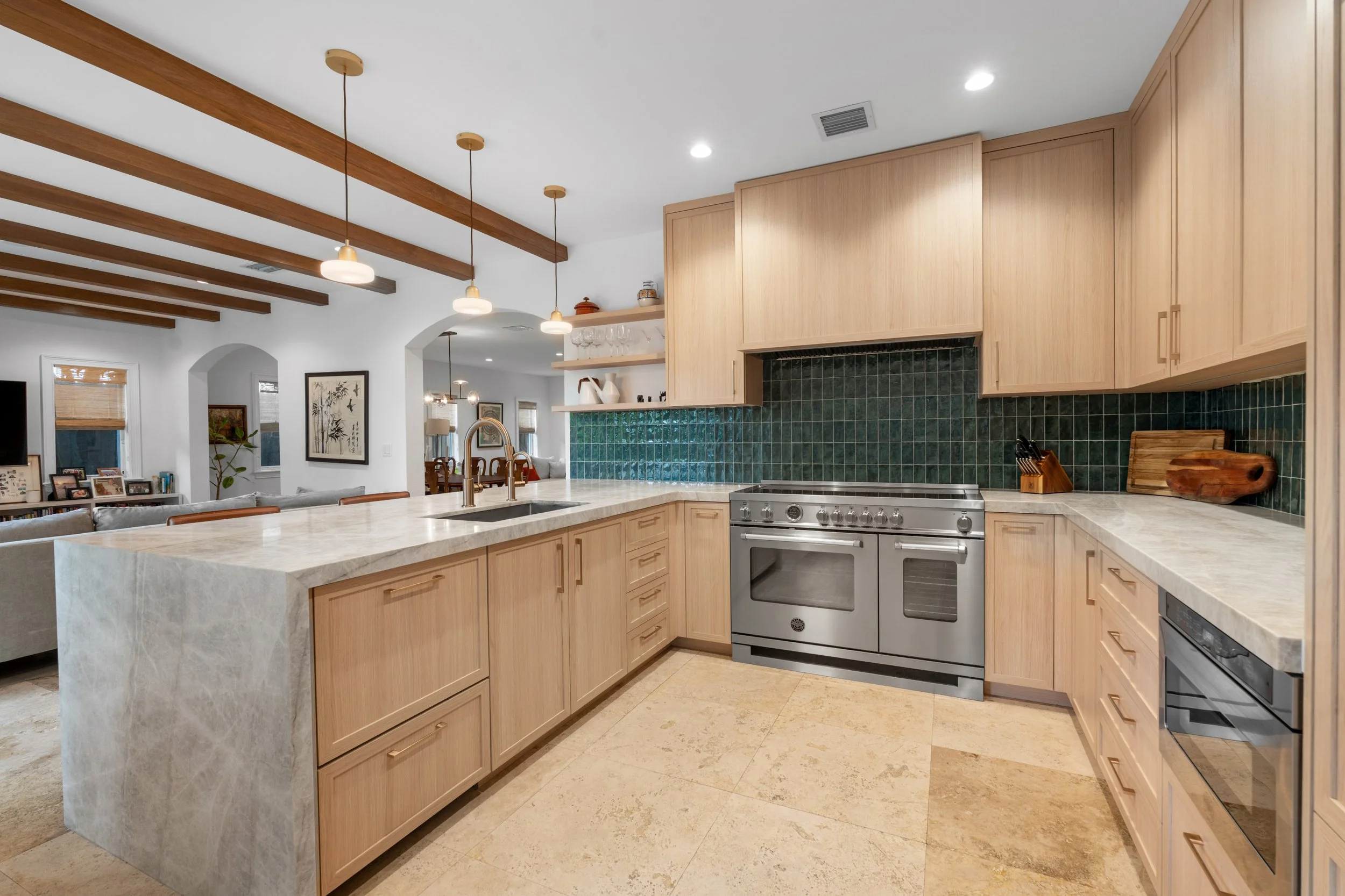 Coconut Grove Kitchen & Living Remodel