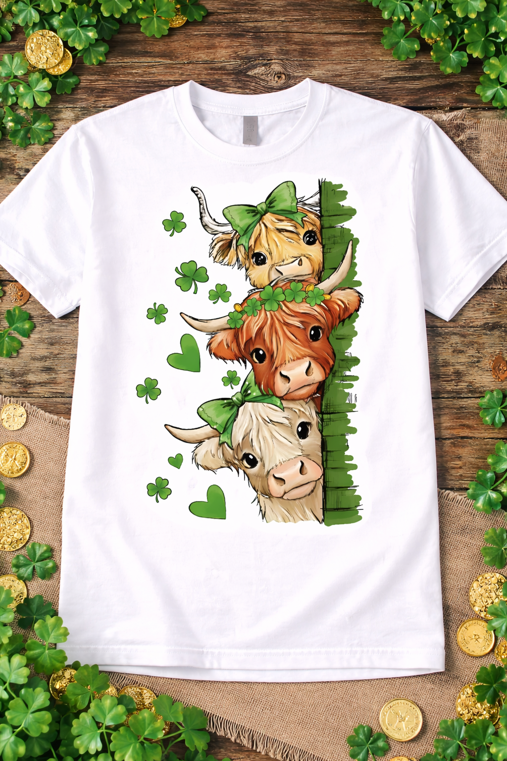 St Patty's Highland Cow