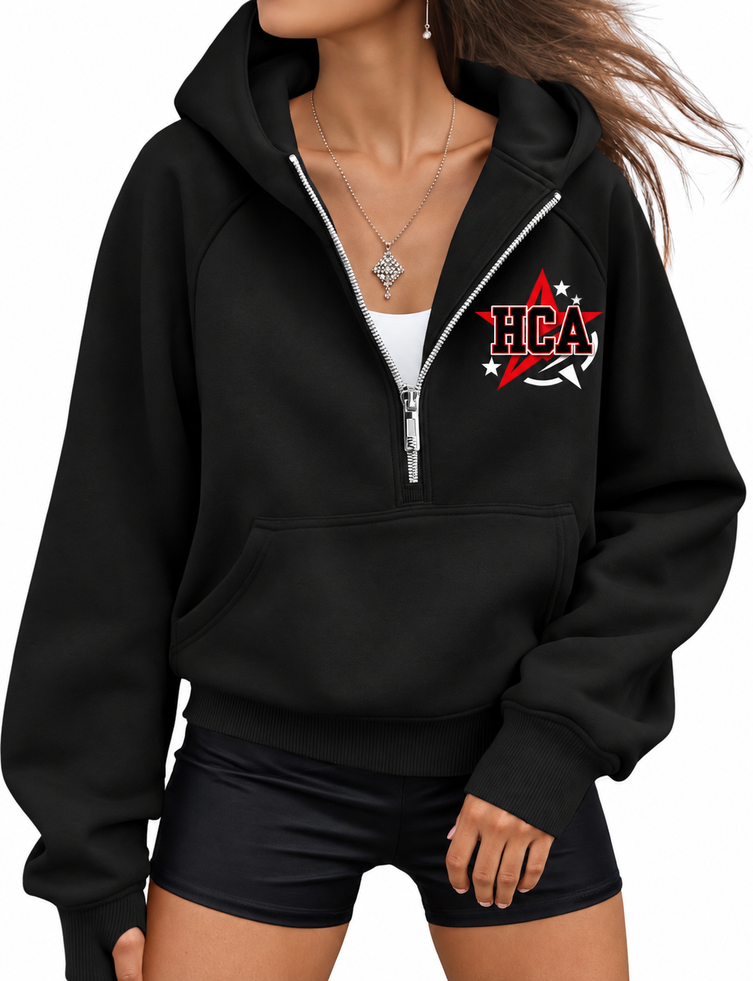HCA Women’s Half-Zip Hoodie