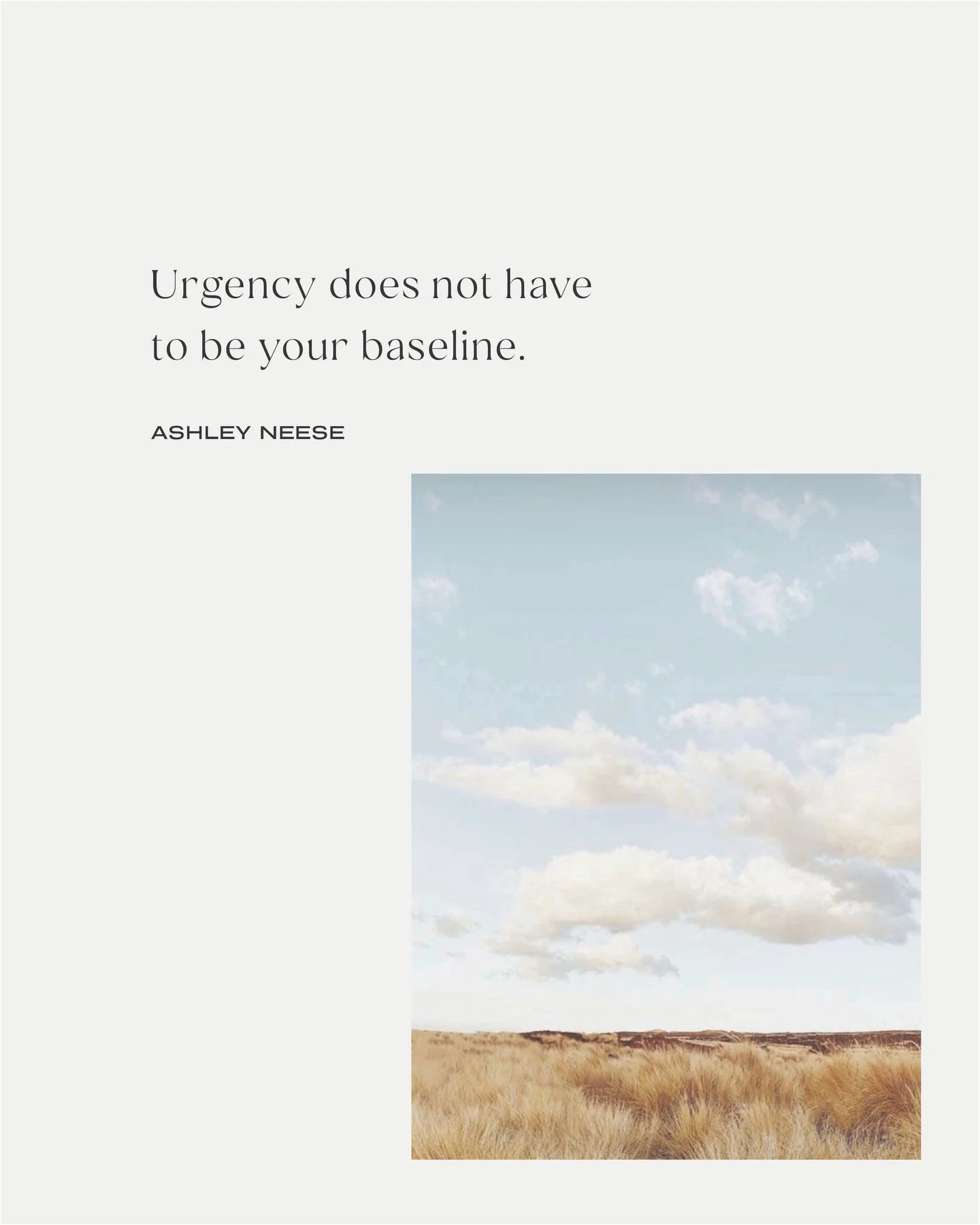 Working on staying present + enjoying the process.⁠ Thanks for this reminder, Ashley.⁠
⁠
⁠
words by: @ashley_neese⁠
