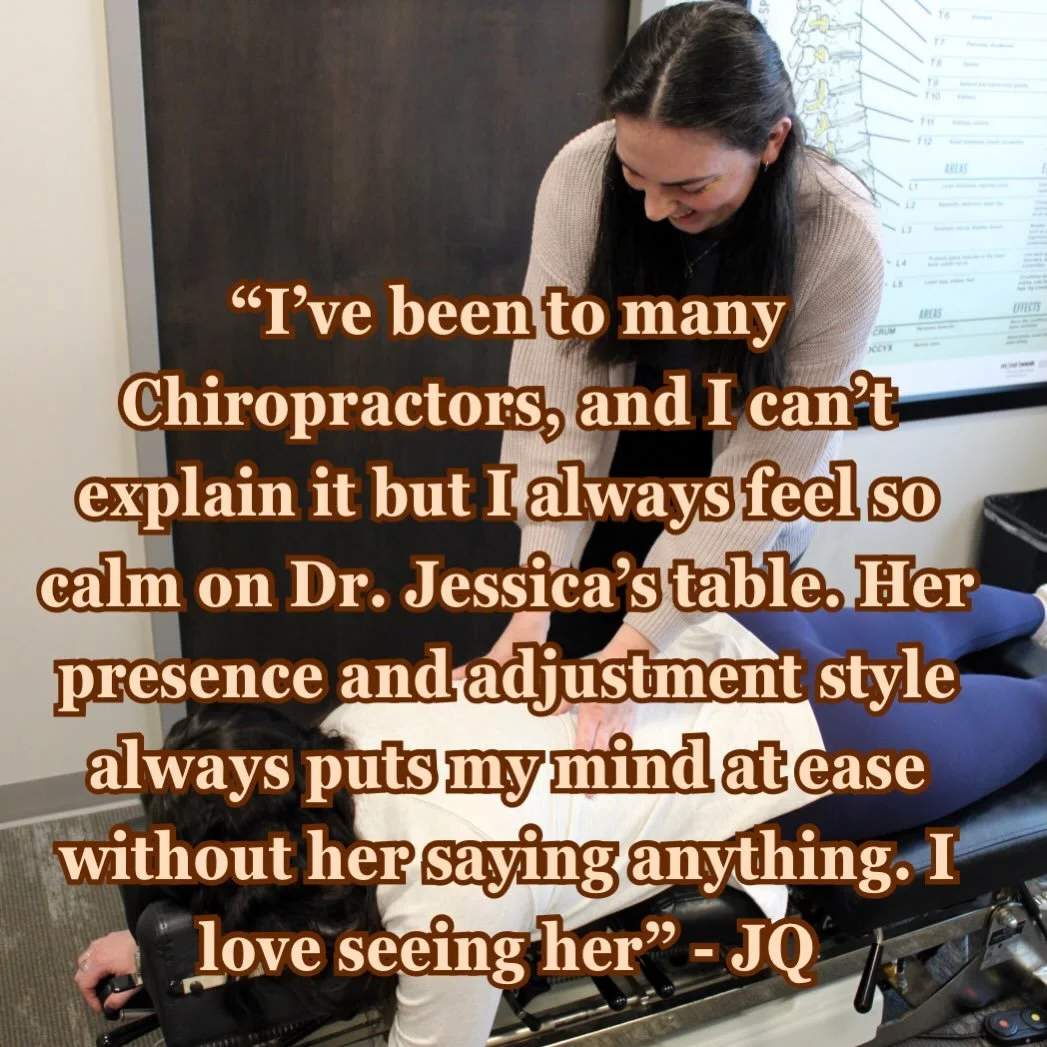 This is my absolute favorite feedback I get from adjustments. Your body heals from a state of ease, not stress. It&rsquo;s my job to find a way to bring your body to ease to get the most out of care. 🤍