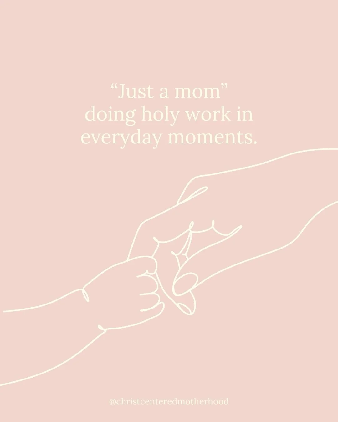 Motherhood is Kingdom Work. 🥹💕🙌🏻

Send this to someone who needs a reminder that they are not &ldquo;just a mom.&rdquo; 💌

#mothersday #mom #kingdomwork