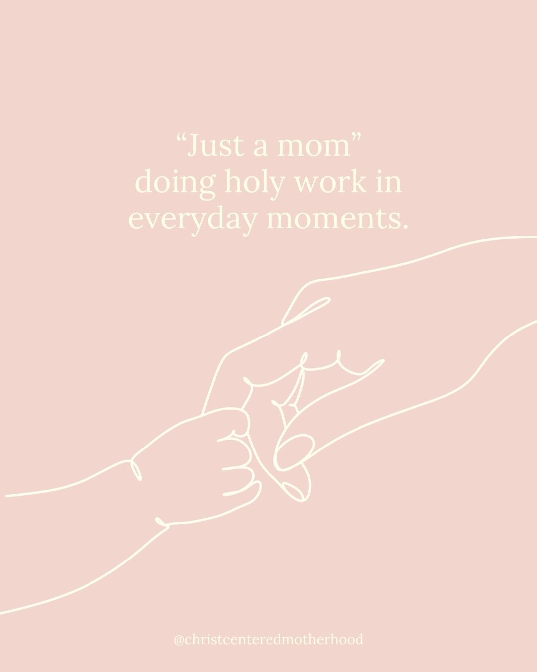 Motherhood is Kingdom Work. 🥹💕🙌🏻

Send this to someone who needs a reminder that they are not &ldquo;just a mom.&rdquo; 💌

#mothersday #mom #kingdomwork