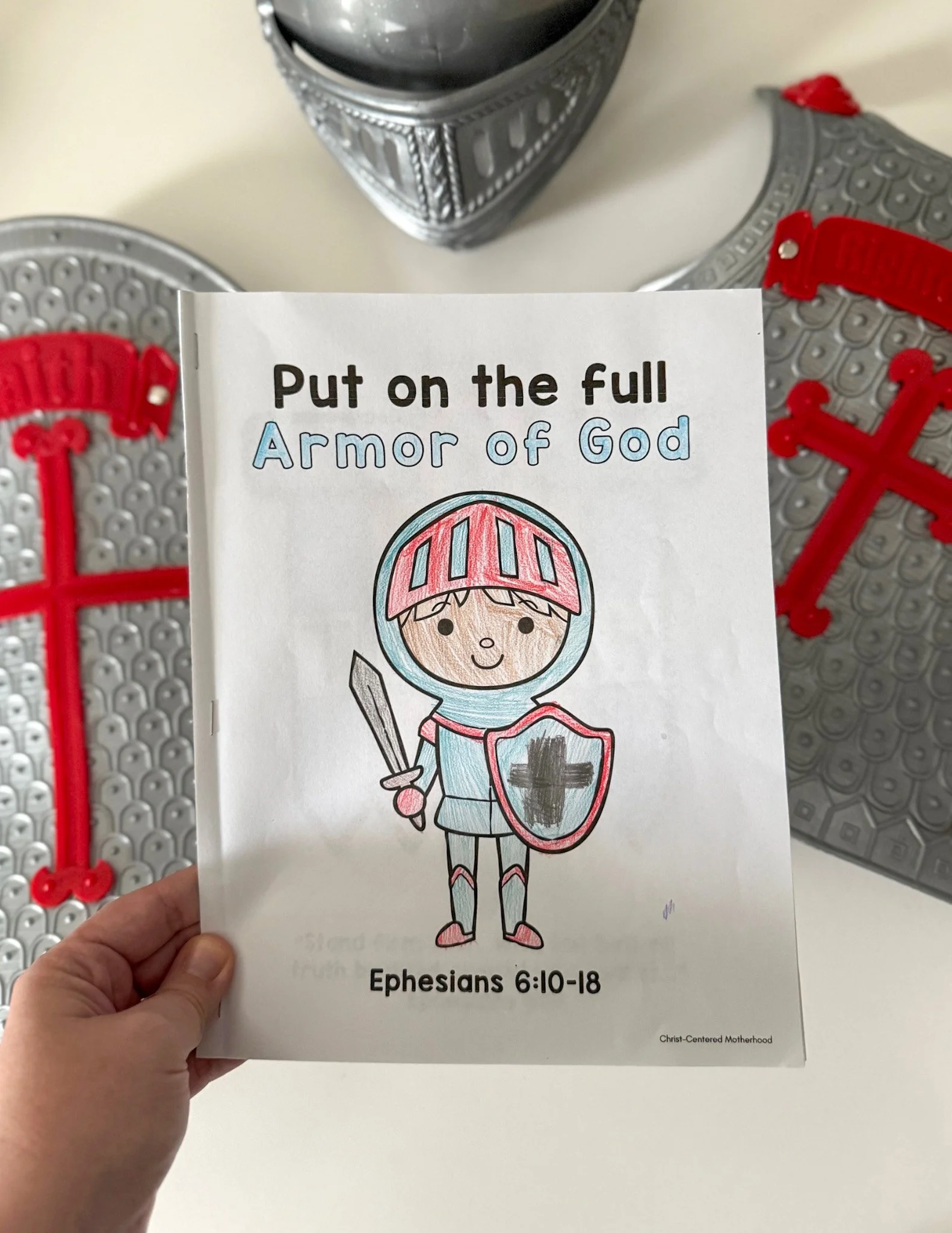 Armor of God Activity Book Ephesians 6:10-18, English