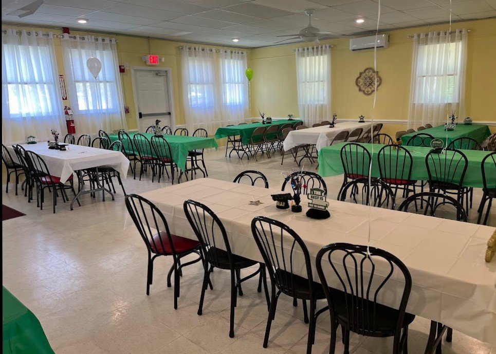Our banquet hall and amenities