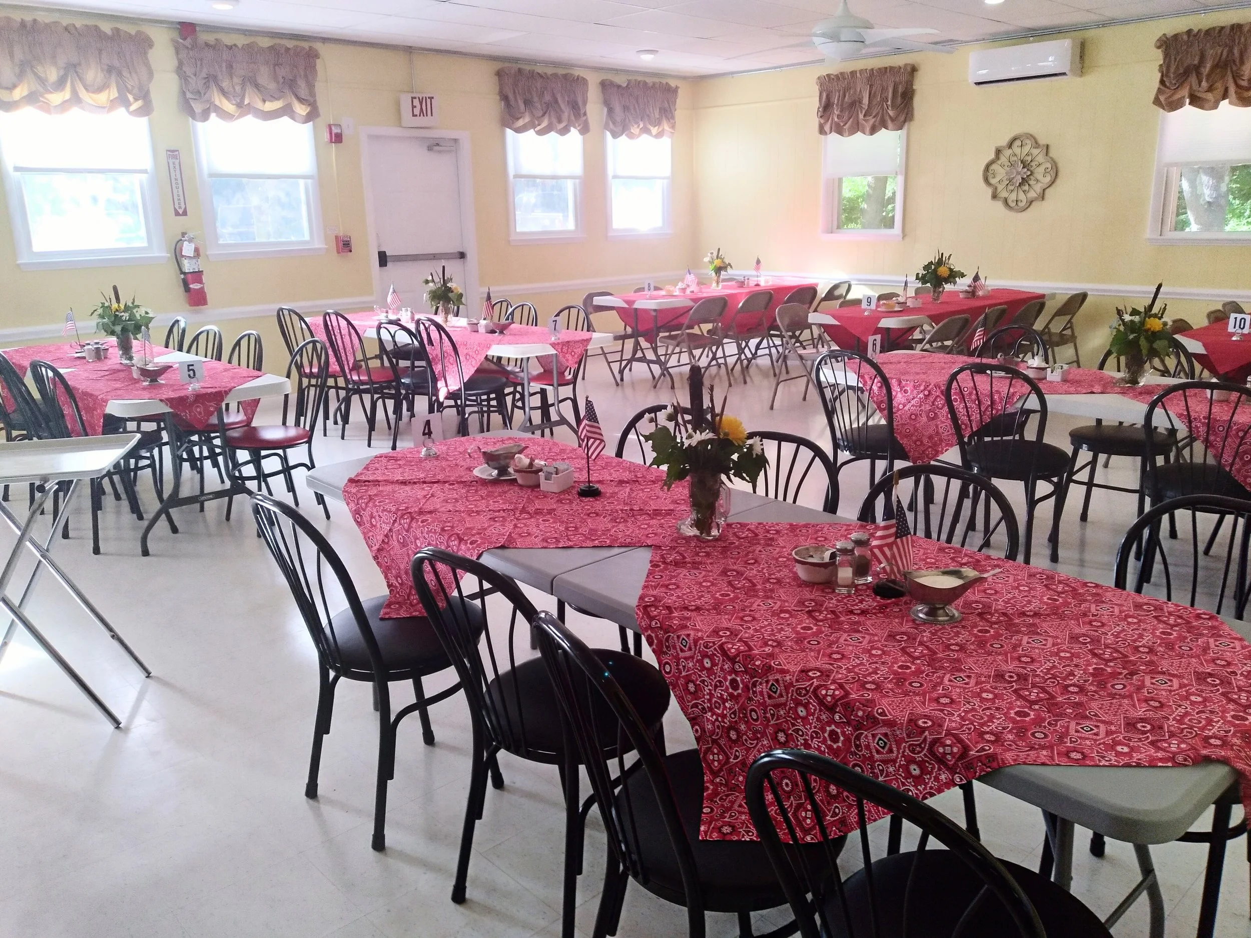 Our banquet hall and amenities
