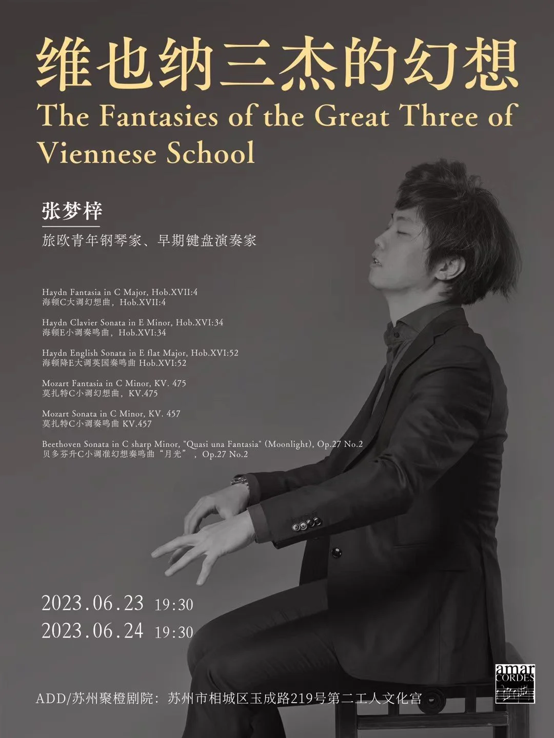 The Fantasies of the Great Three of Viennese School 维也纳三杰的幻想
