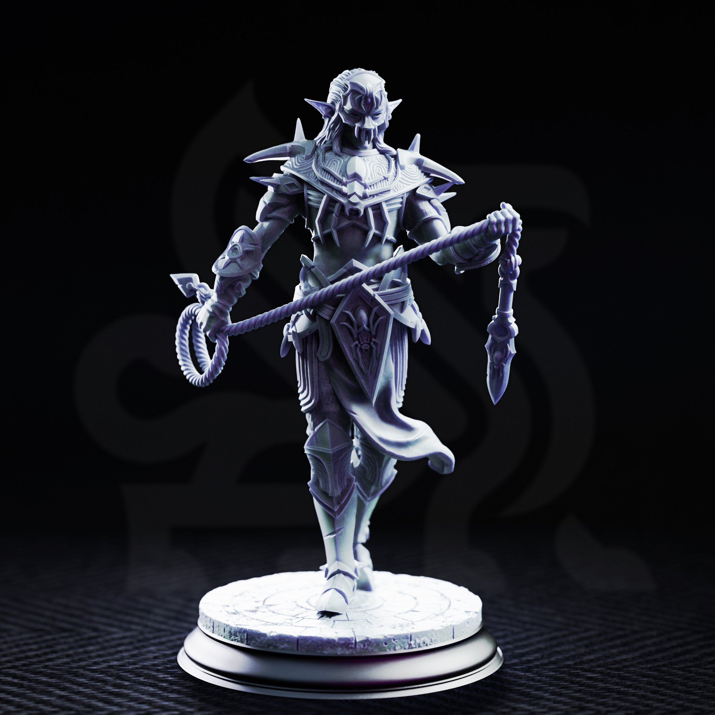 Vessels of Irinax - Elite Drow Soldier 3 - Front.jpg