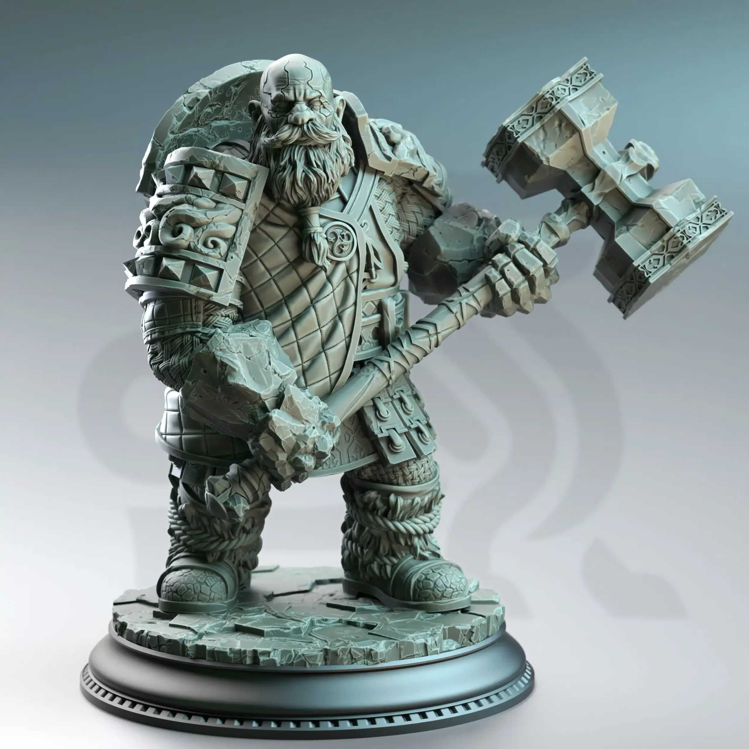 Earthen Dwarven Cleric