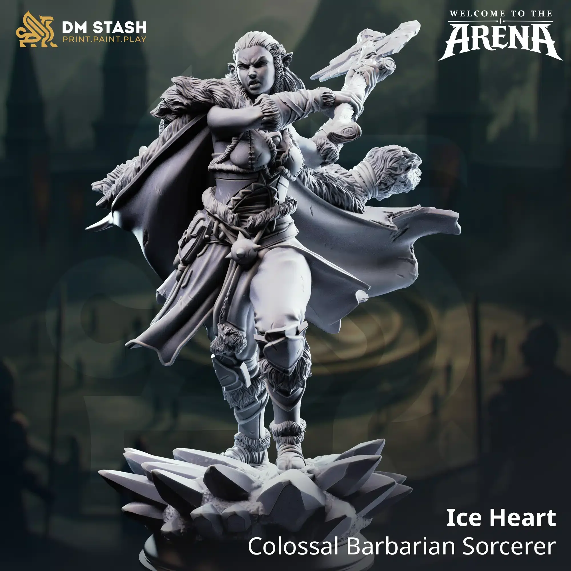 Colossal Barbarian Sorcerer