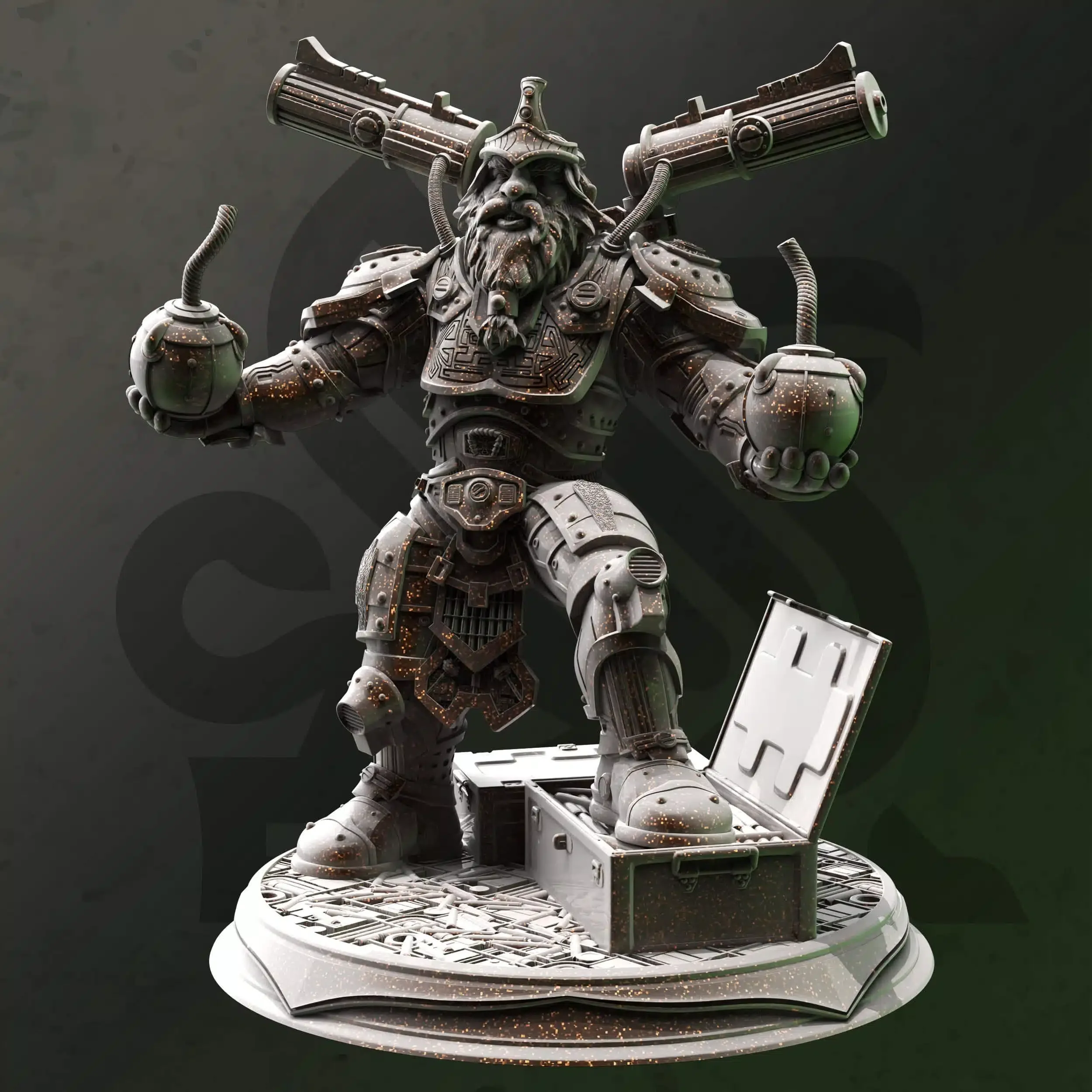 Dwarven Grenadier