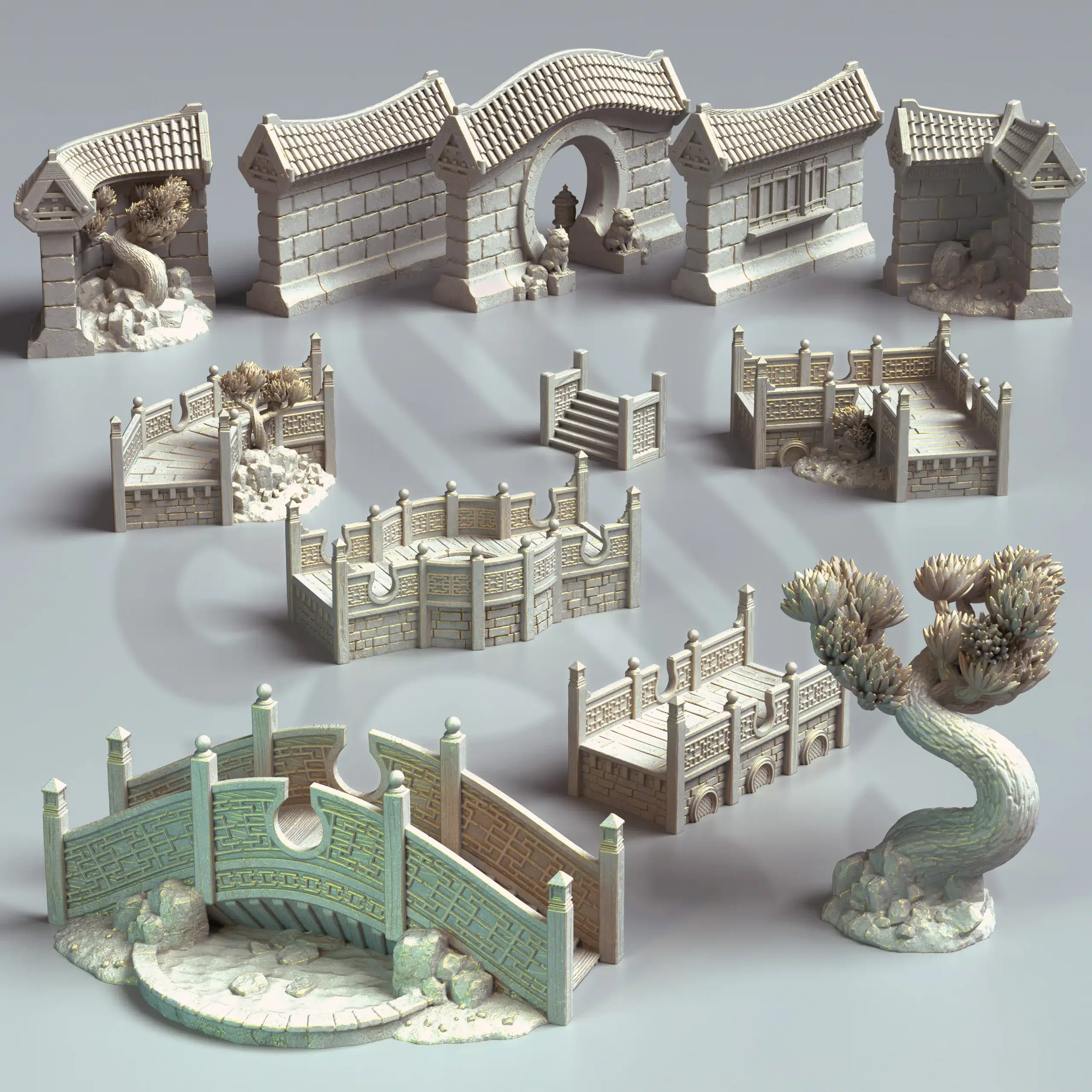The Silent Glade Terrain Set