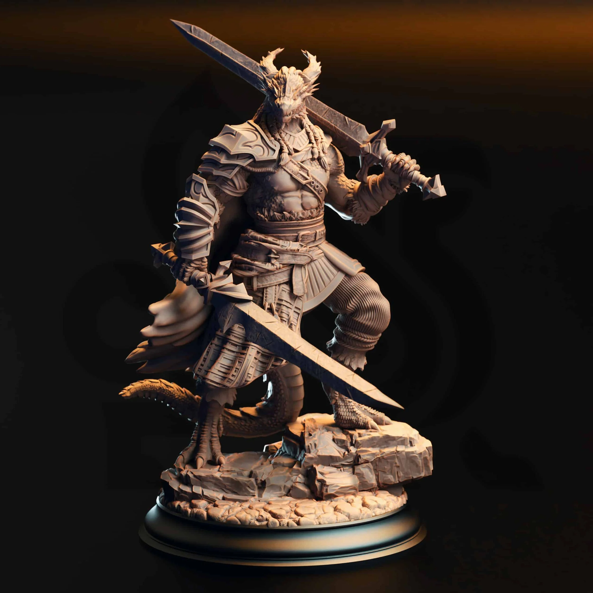 Dragonkin Barbarian
