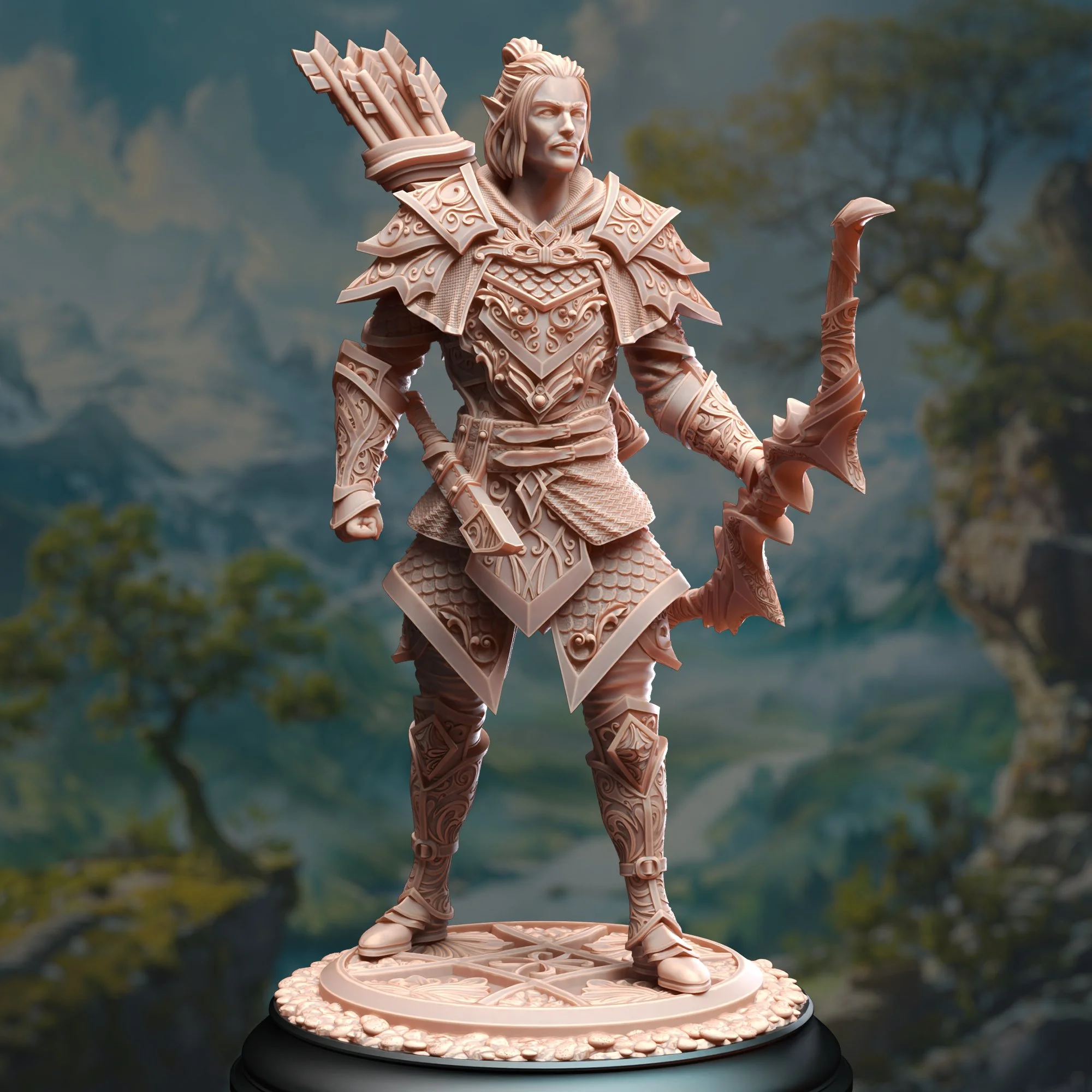 Elven Monster Hunter Ranger