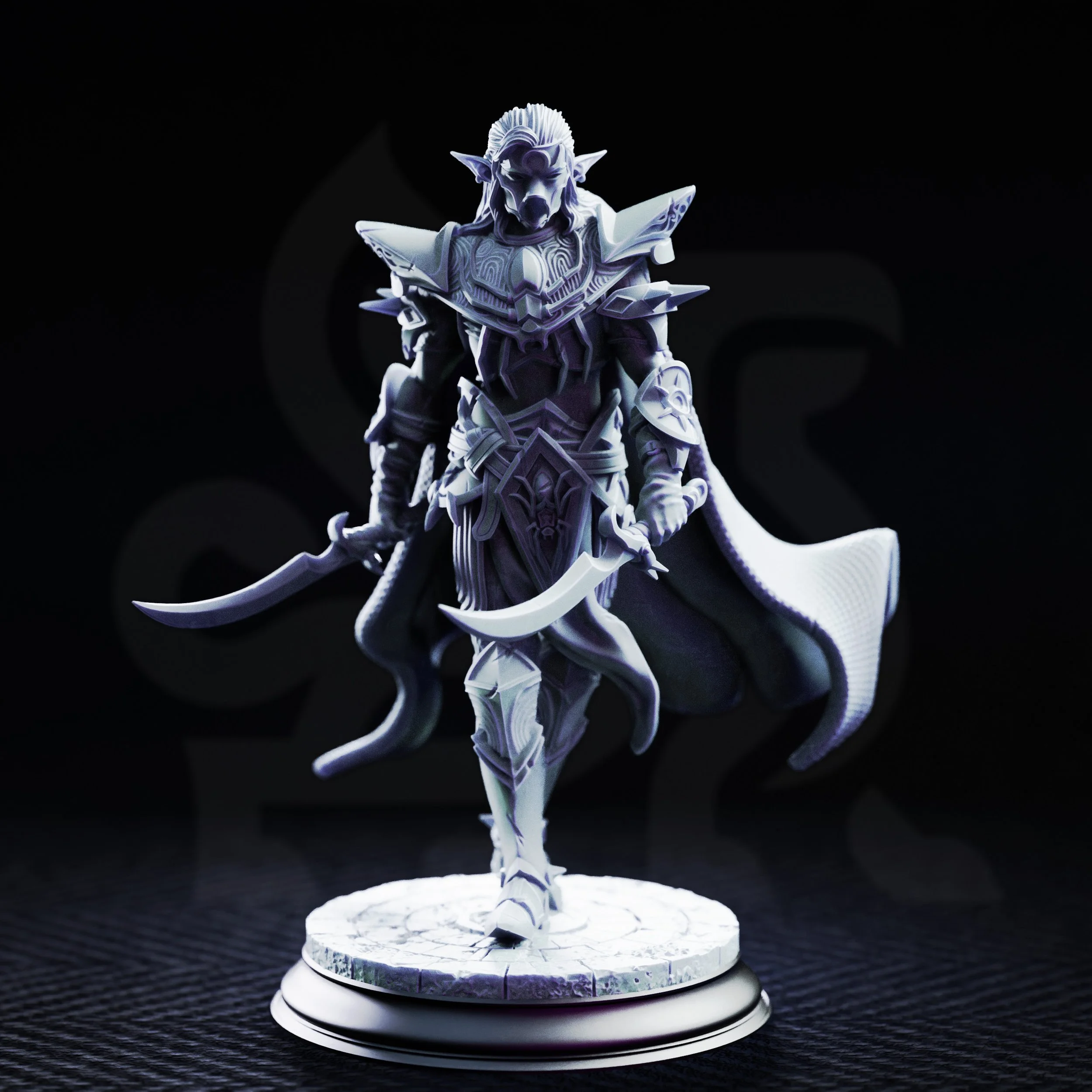 Vessels of Irinax - Elite Drow Soldier 2 - Front.jpg