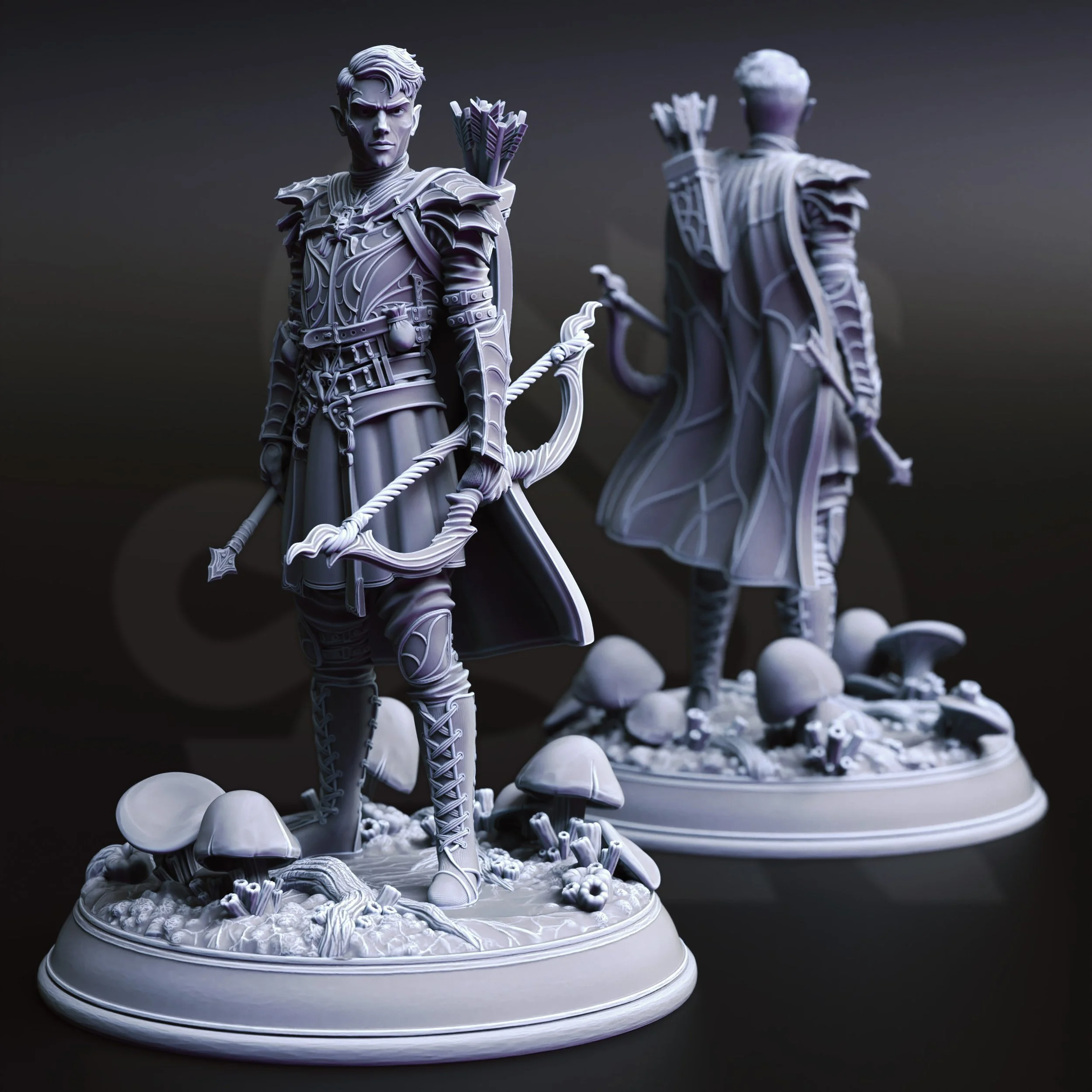 Irinax’s Chosen - Drow Soldiers M2 - Front.jpg