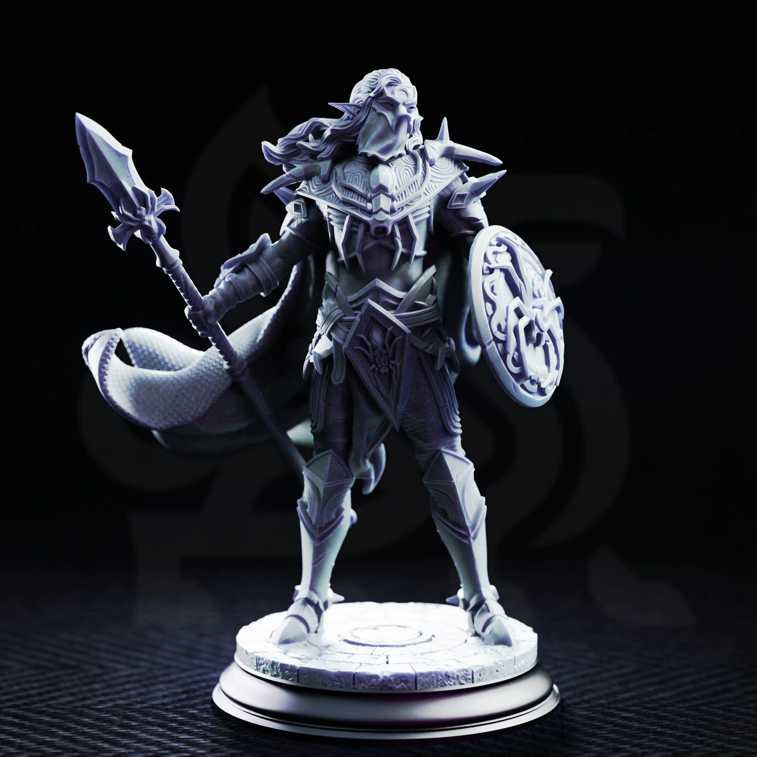 Vessels of Irinax - Elite Drow Soldier 1 - Front.jpg