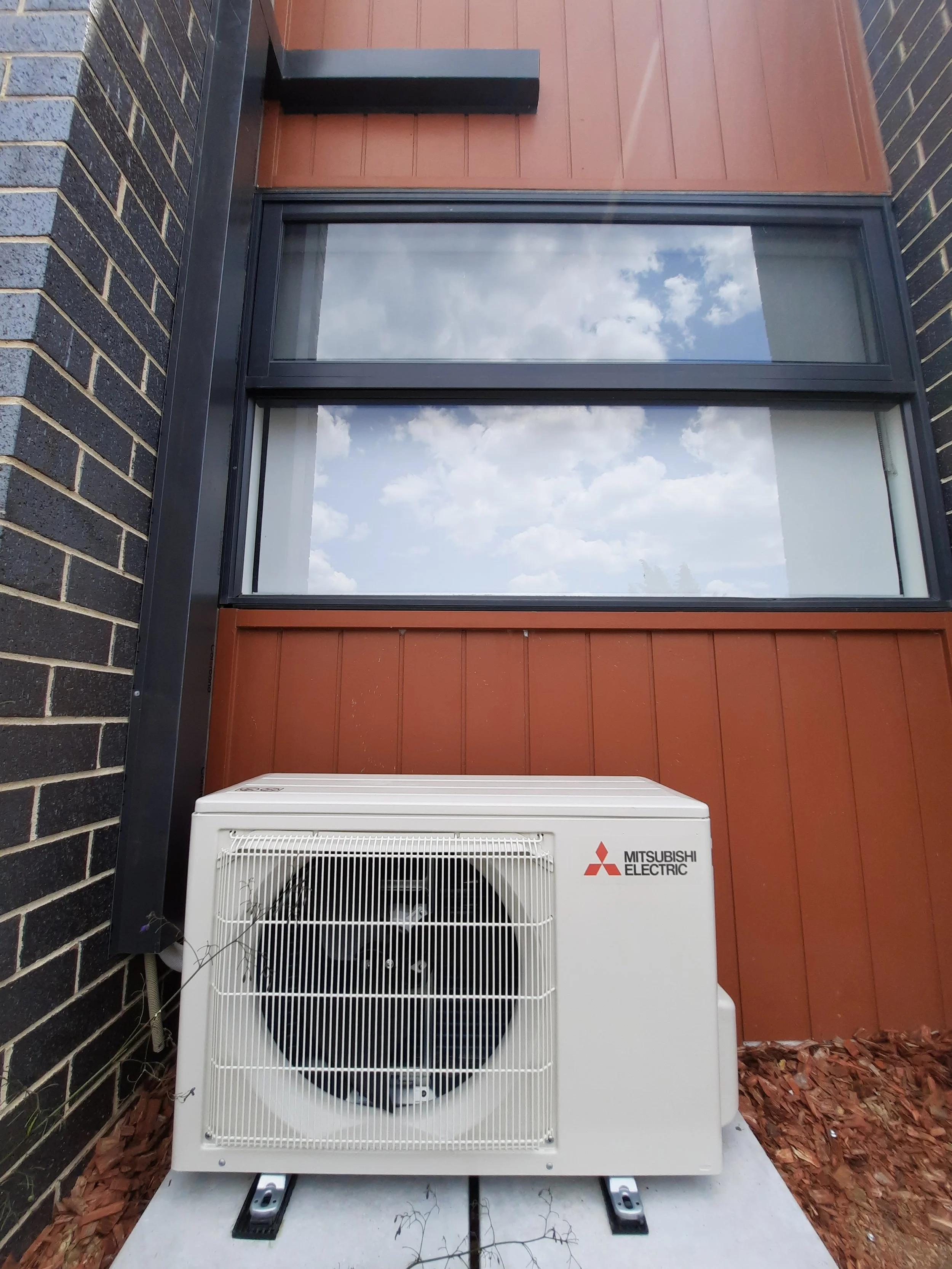 outdoor unit of Bayswater townhouse