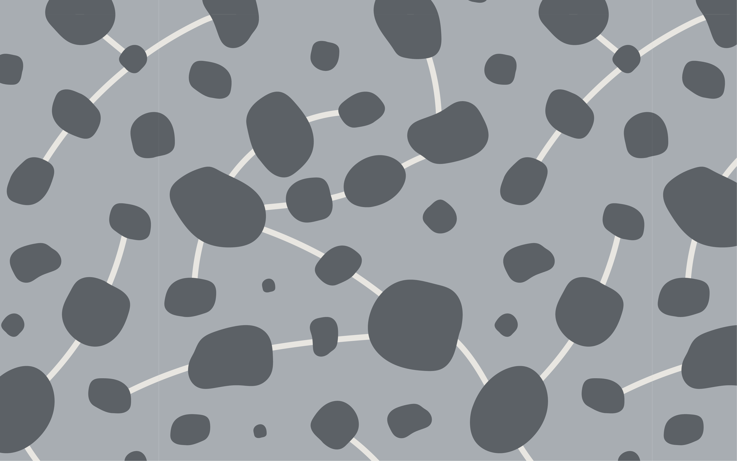 Shades of deep slate gray and charcoal in a seamless repeat pattern with soft light cream accent, connecting lines.