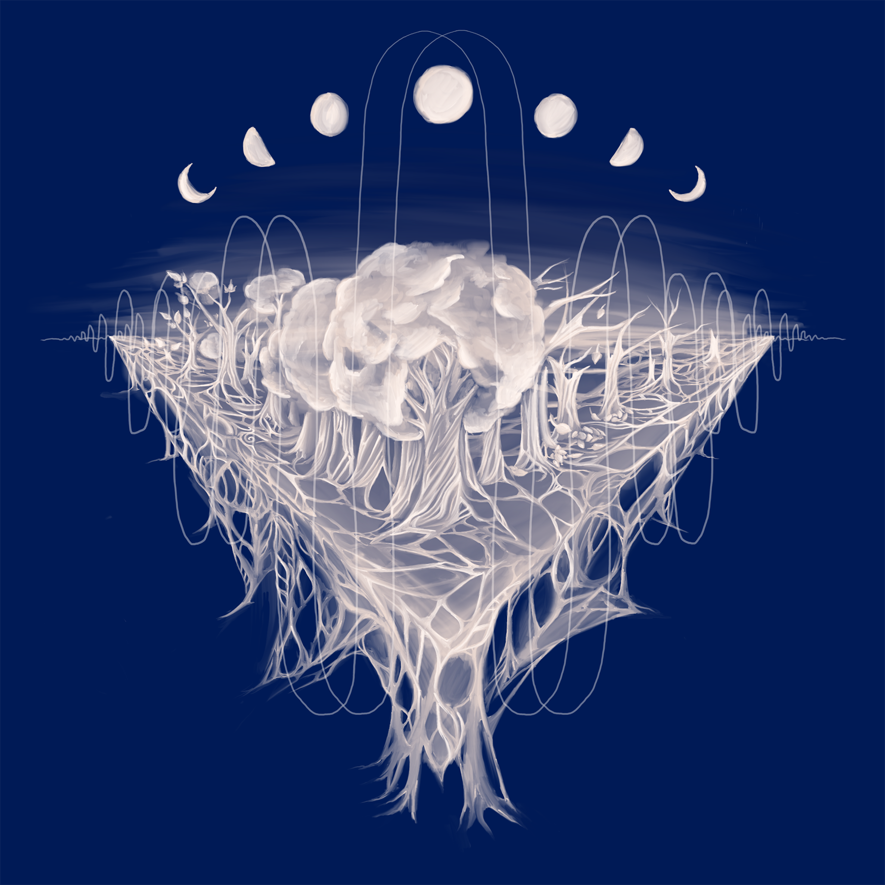 PHAZE - Jemmi Hazeman (album cover commission, 2019)