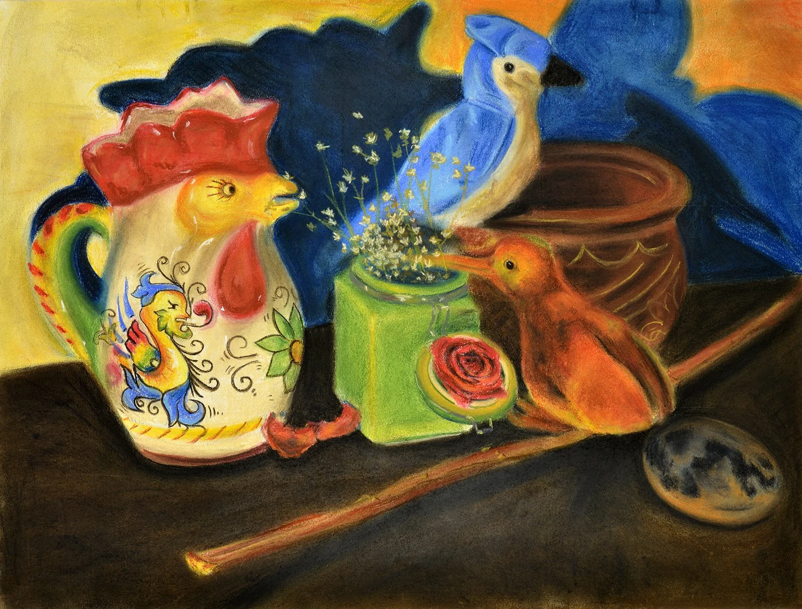 Still Life with Blue Jay (2021)